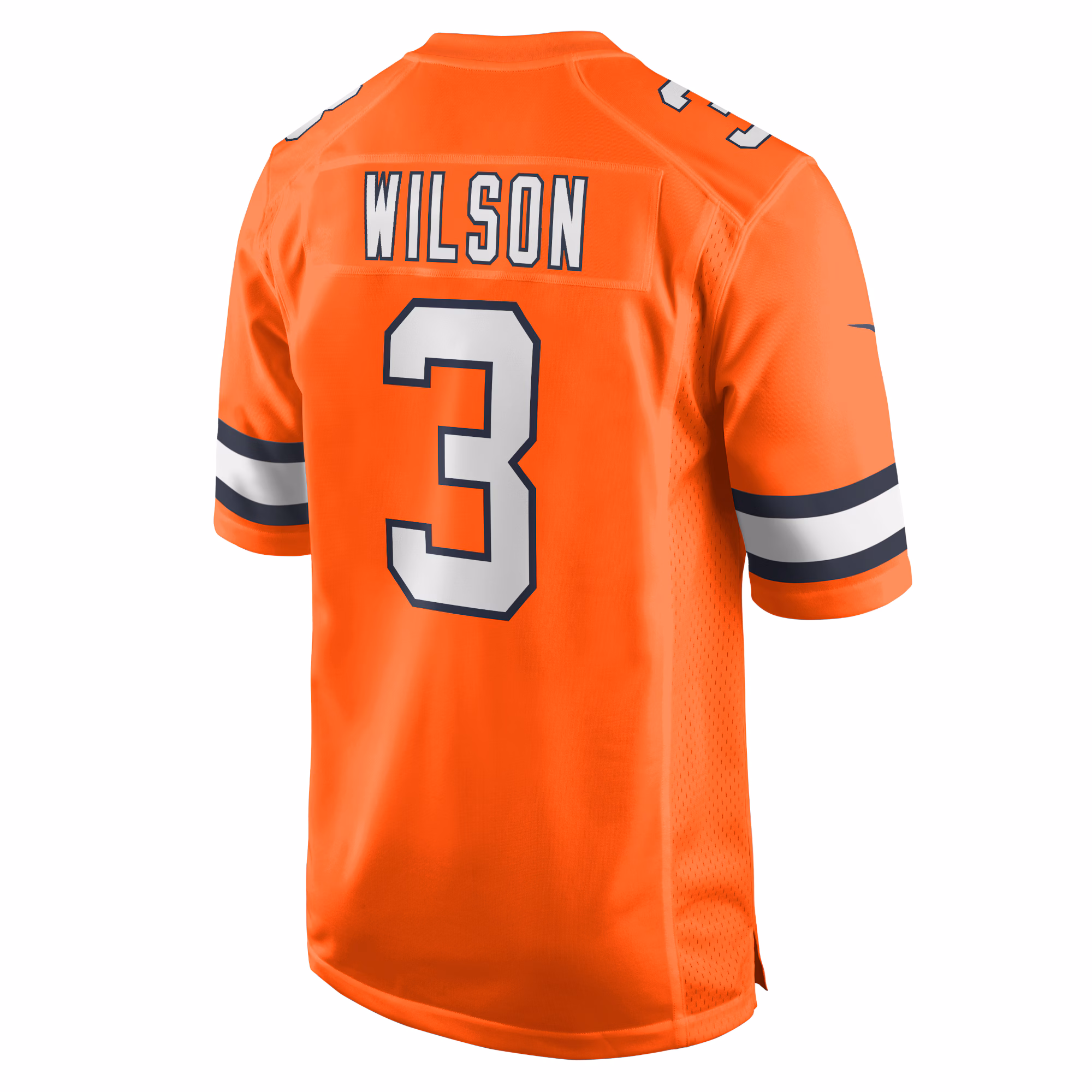 Russell Wilson Denver Broncos Alternate Game Jersey - Orange