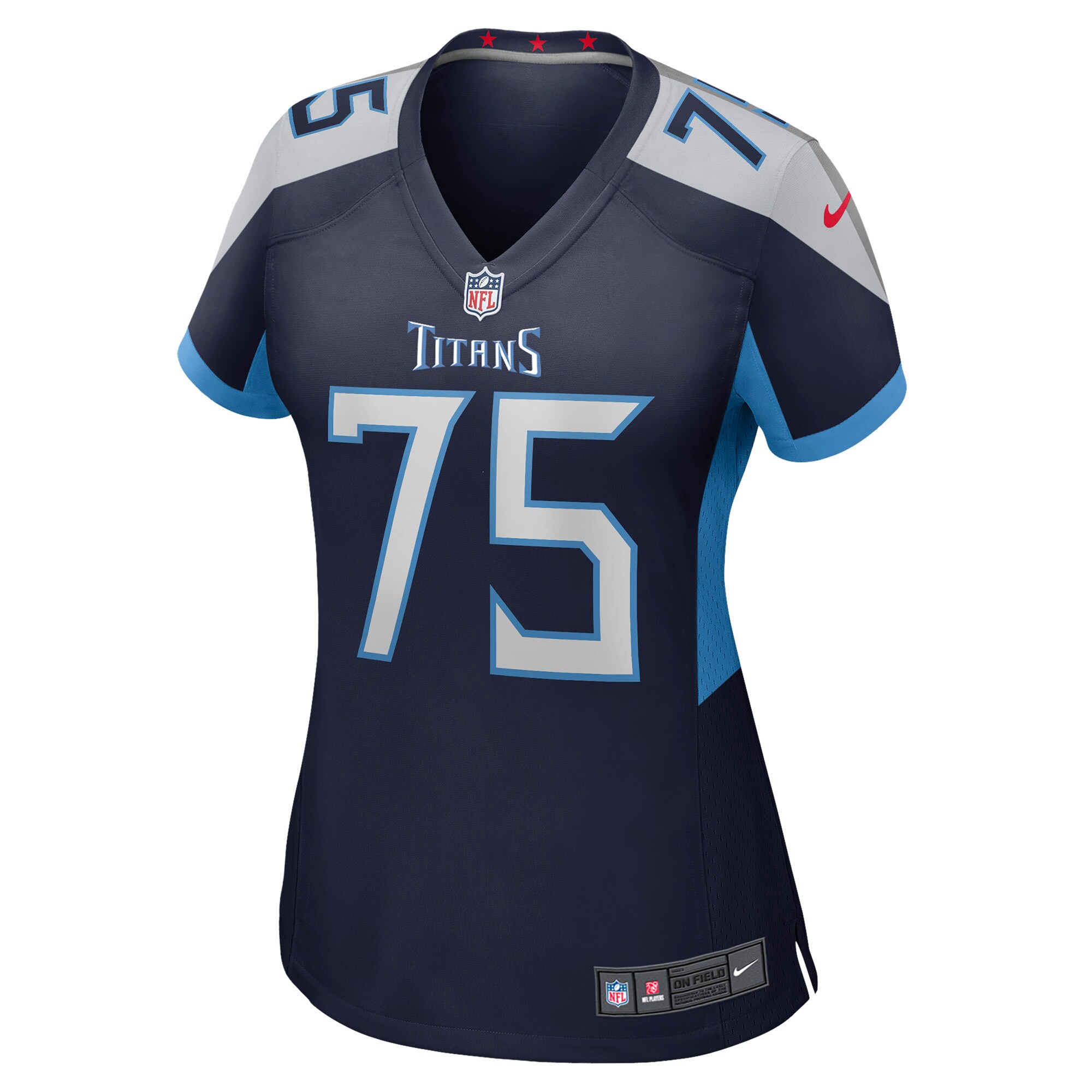 Dillon Radunz Tennessee Titans  Women's Game Jersey - Navy
