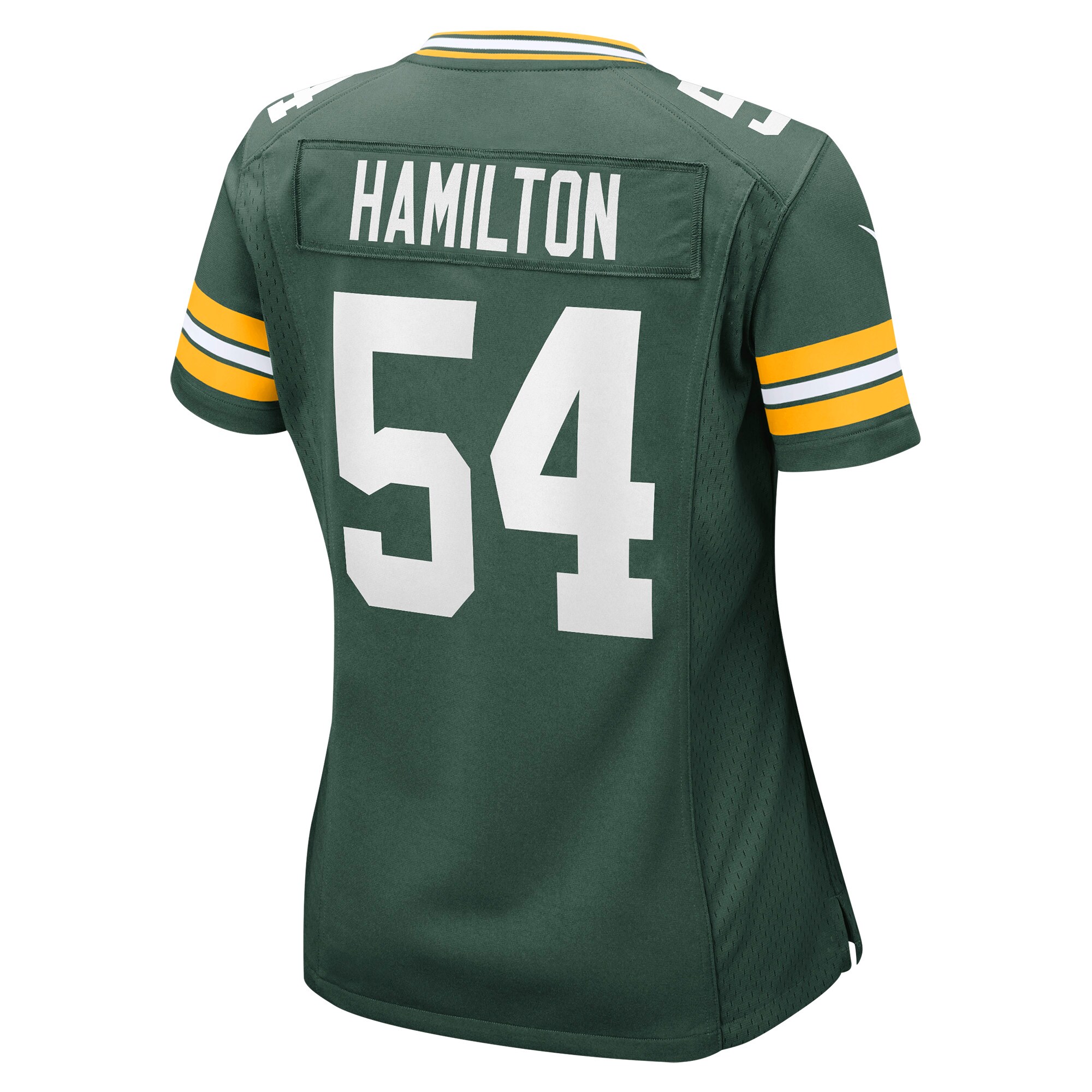 La'Darius Hamilton Green Bay Packers  Women's Game Jersey - Green