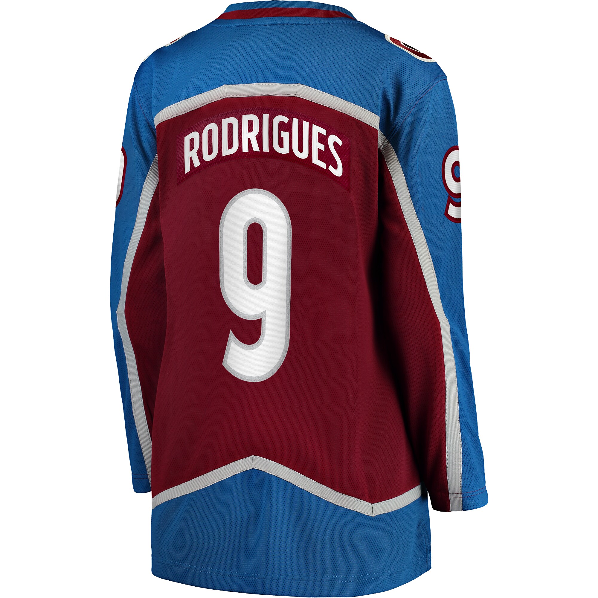 Evan Rodrigues Colorado Avalanche Women's Home Breakaway Player Jersey - Burgundy