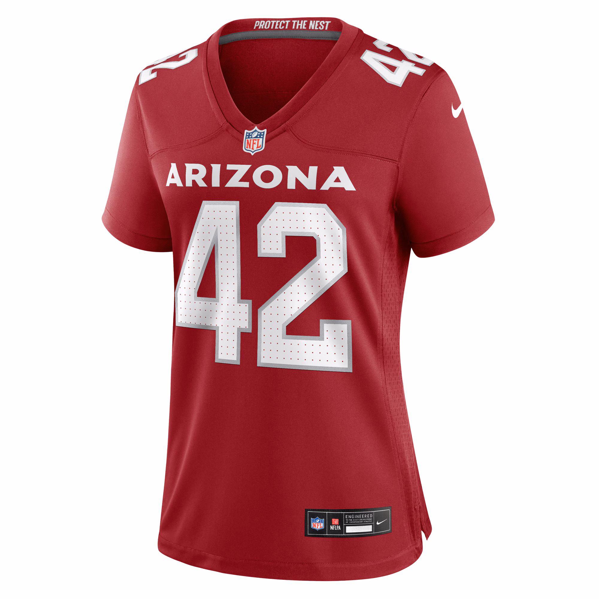 K'Von Wallace Arizona Cardinals Women's Team Game Jersey -  Cardinal