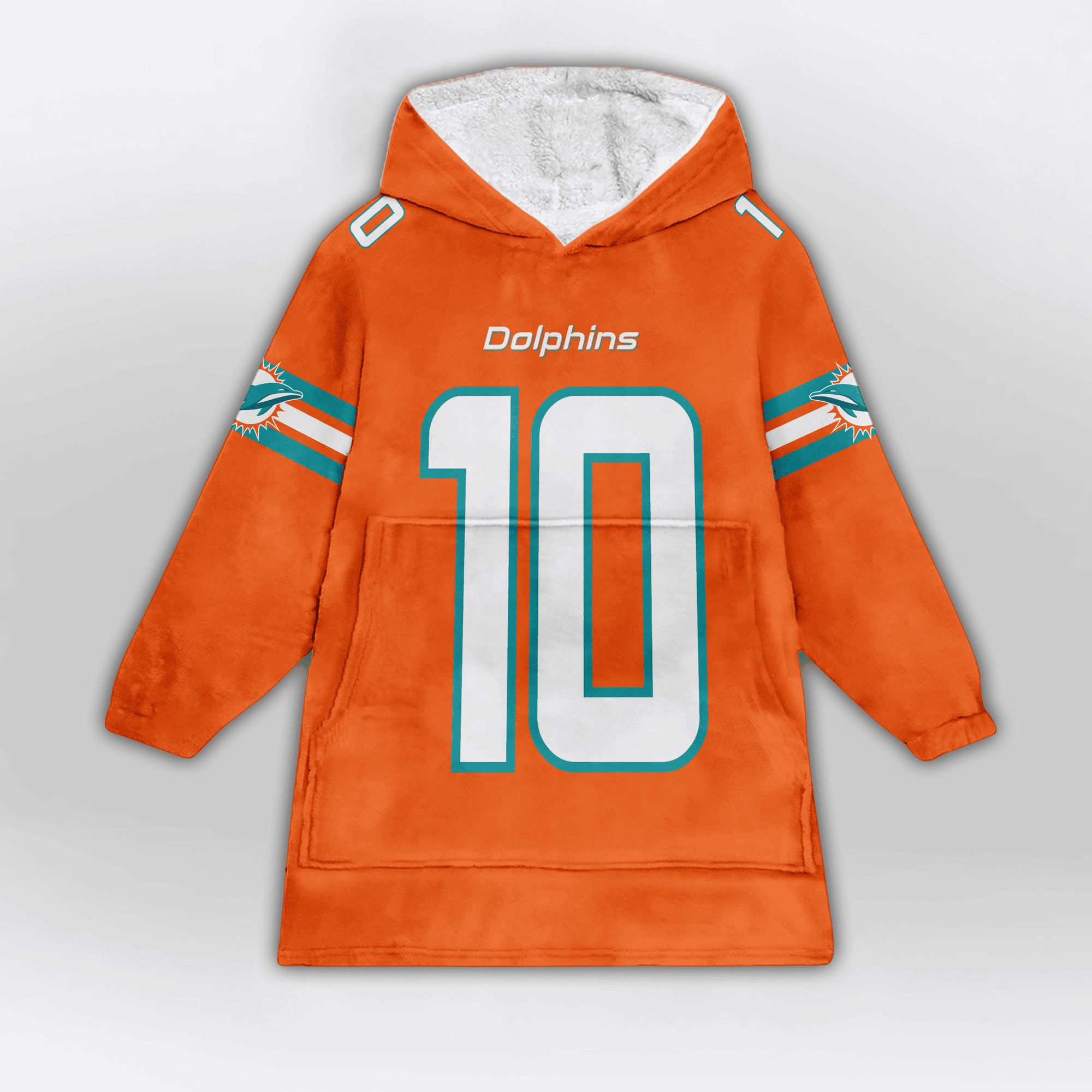 Kid 10 Miami Football Unisex Blanket Hoodie