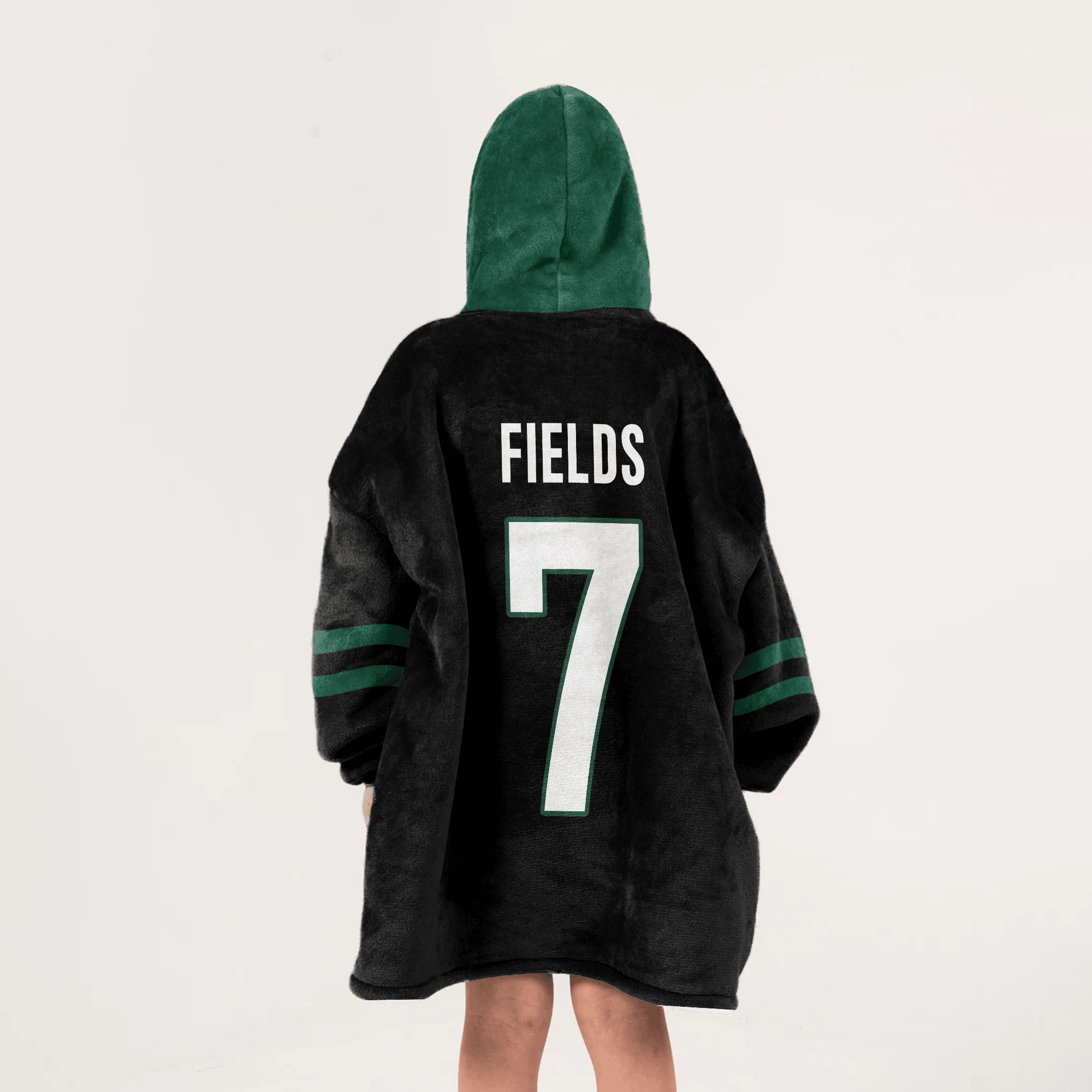 Kid J.F 7 New York J Football Unisex Blanket Hoodie