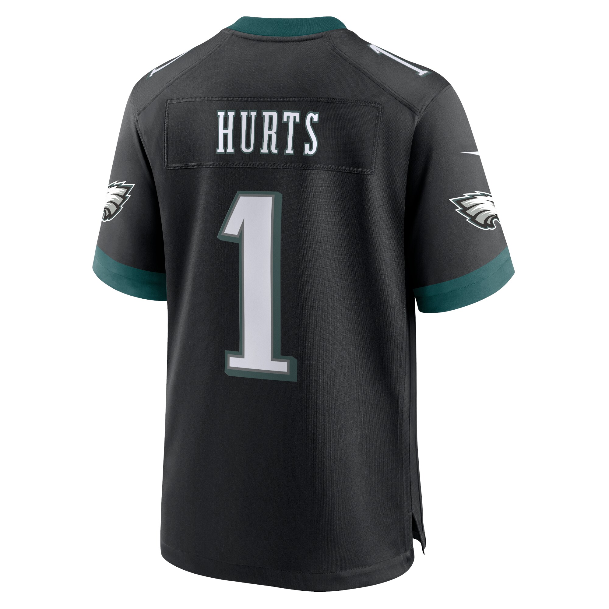 Jalen Hurts #1 Philadelphia Eagles Alternate Game Jersey - Black