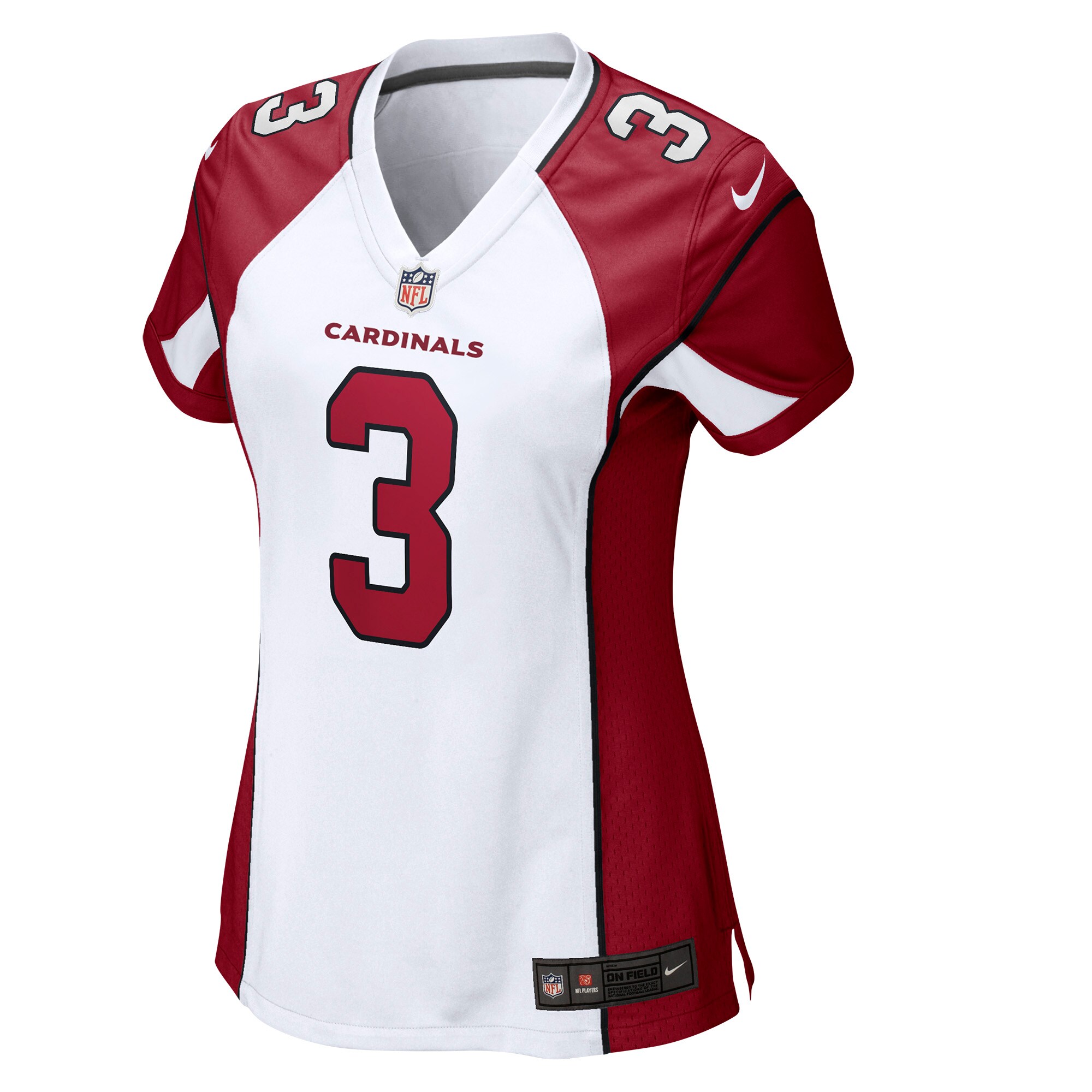 Budda Baker Arizona Cardinals  Women's Game Jersey - White