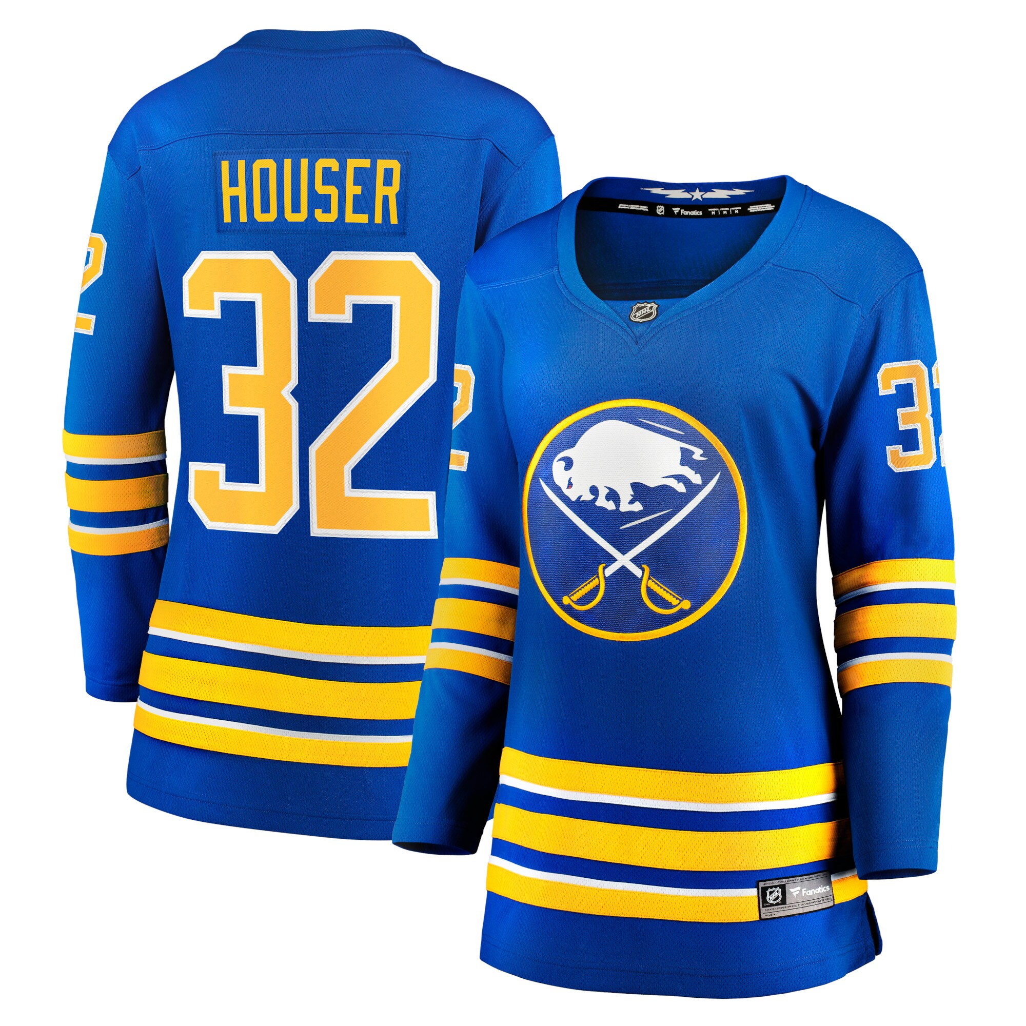 Michael Houser Buffalo Sabres Women's Home Breakaway Jersey - Royal