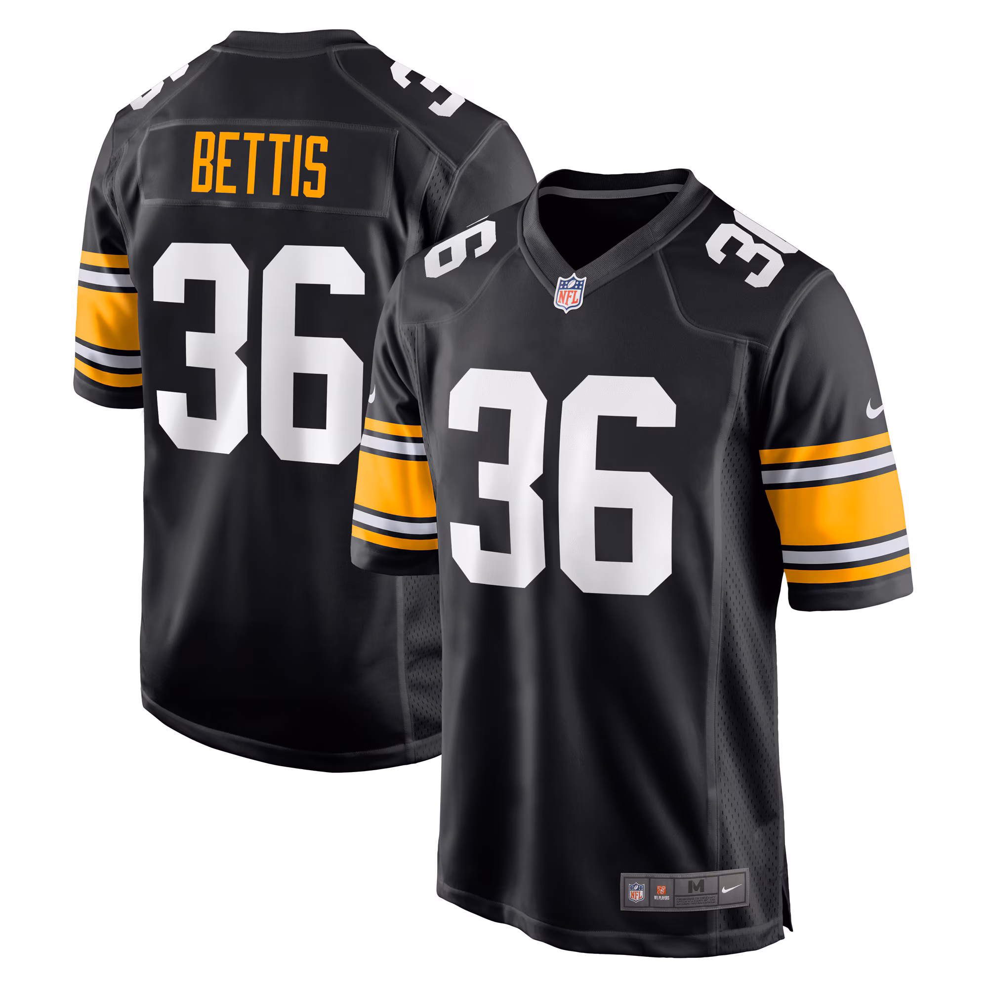 Jerome Bettis Pittsburgh Steelers Retired Player Jersey - Black