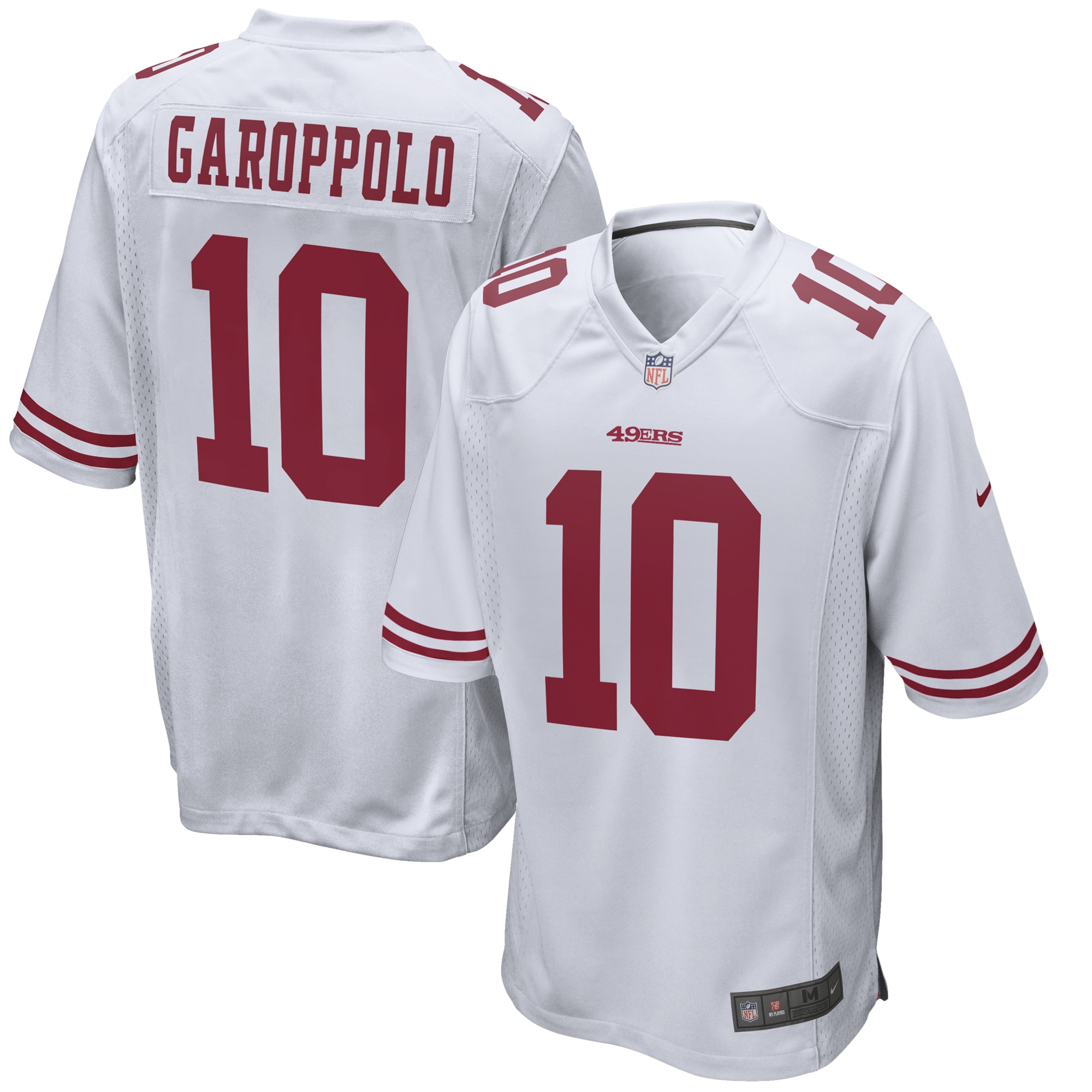 Jimmy Garoppolo San Francisco 49ers  Game Jersey - White