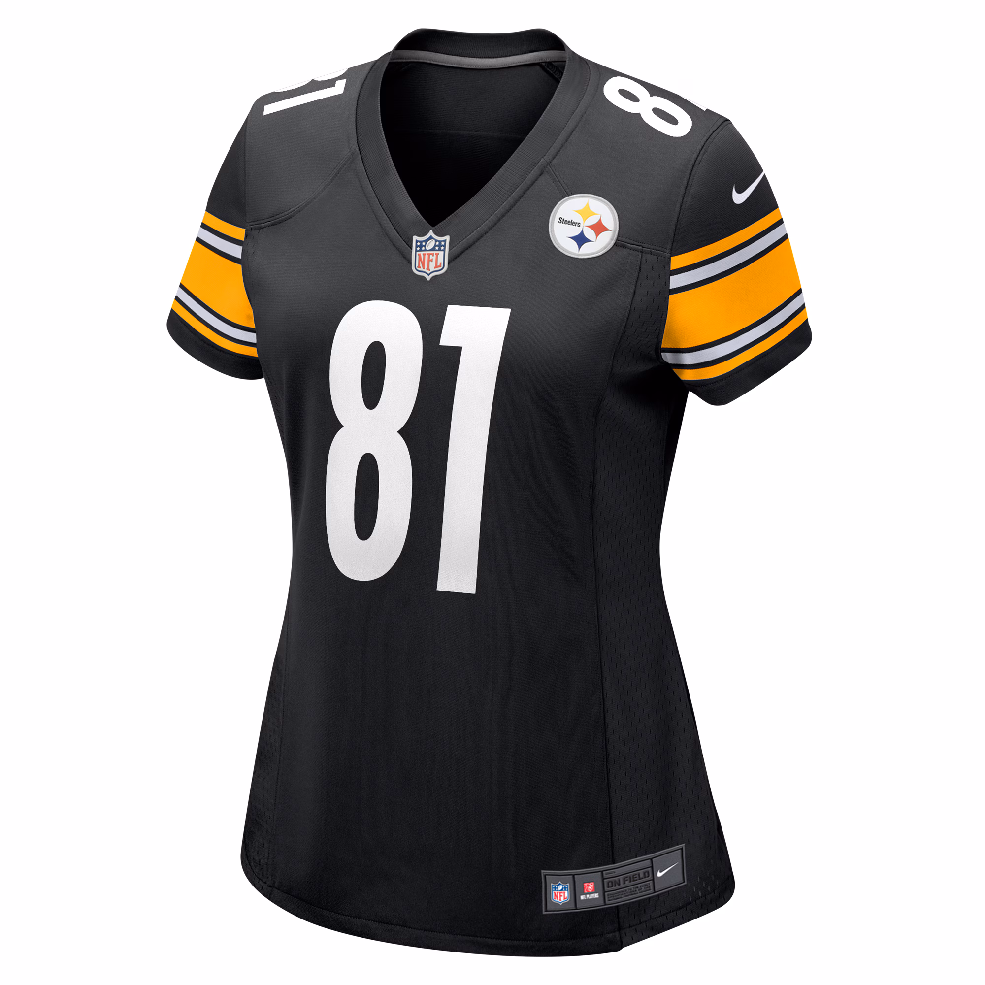 Scotty Washington Pittsburgh Steelers Women's  Game Jersey -  Black