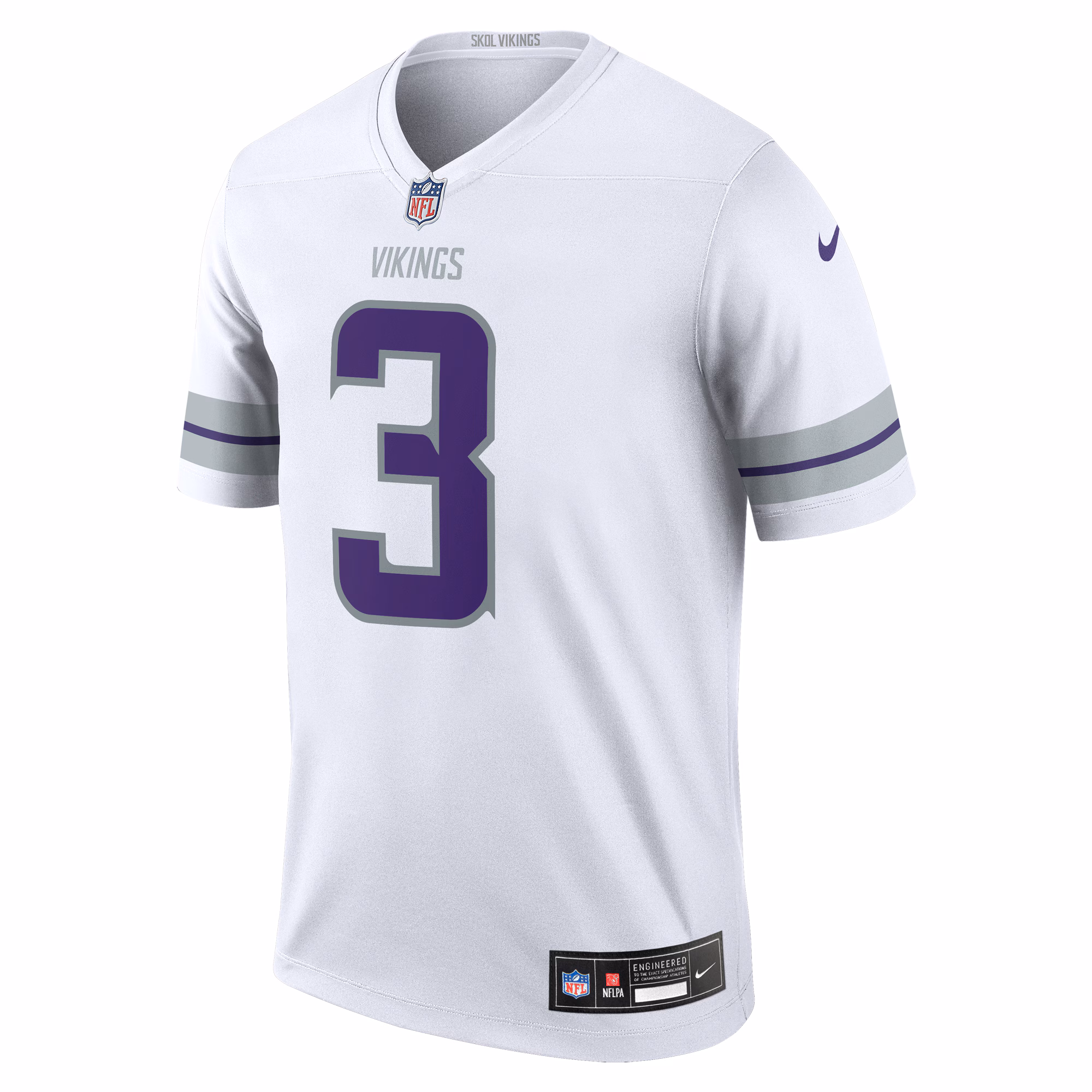 Addison Minnesota Vikings Alternate Legend Player Jersey - White
