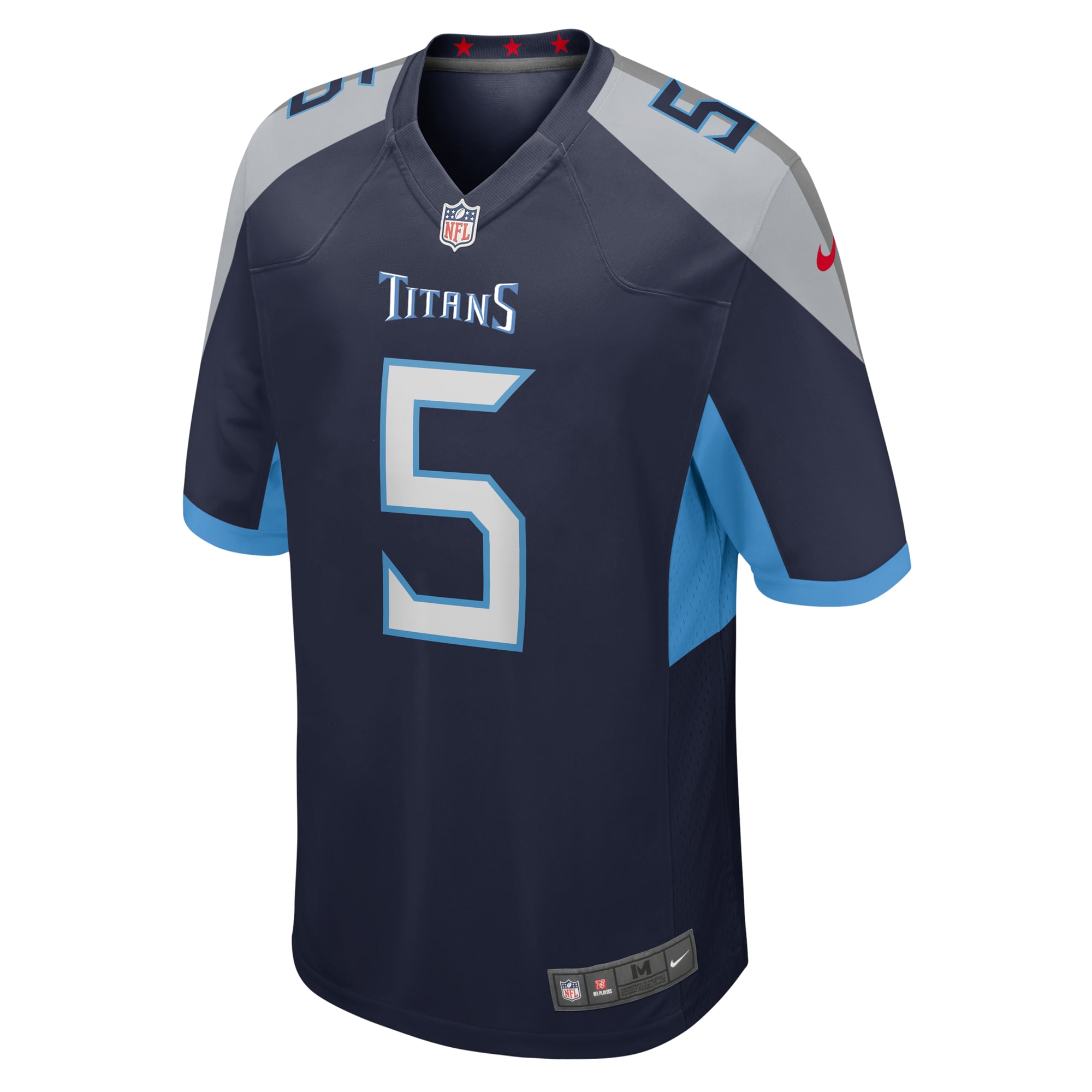 Kearis Jackson Tennessee Titans Team Game Jersey -  Navy