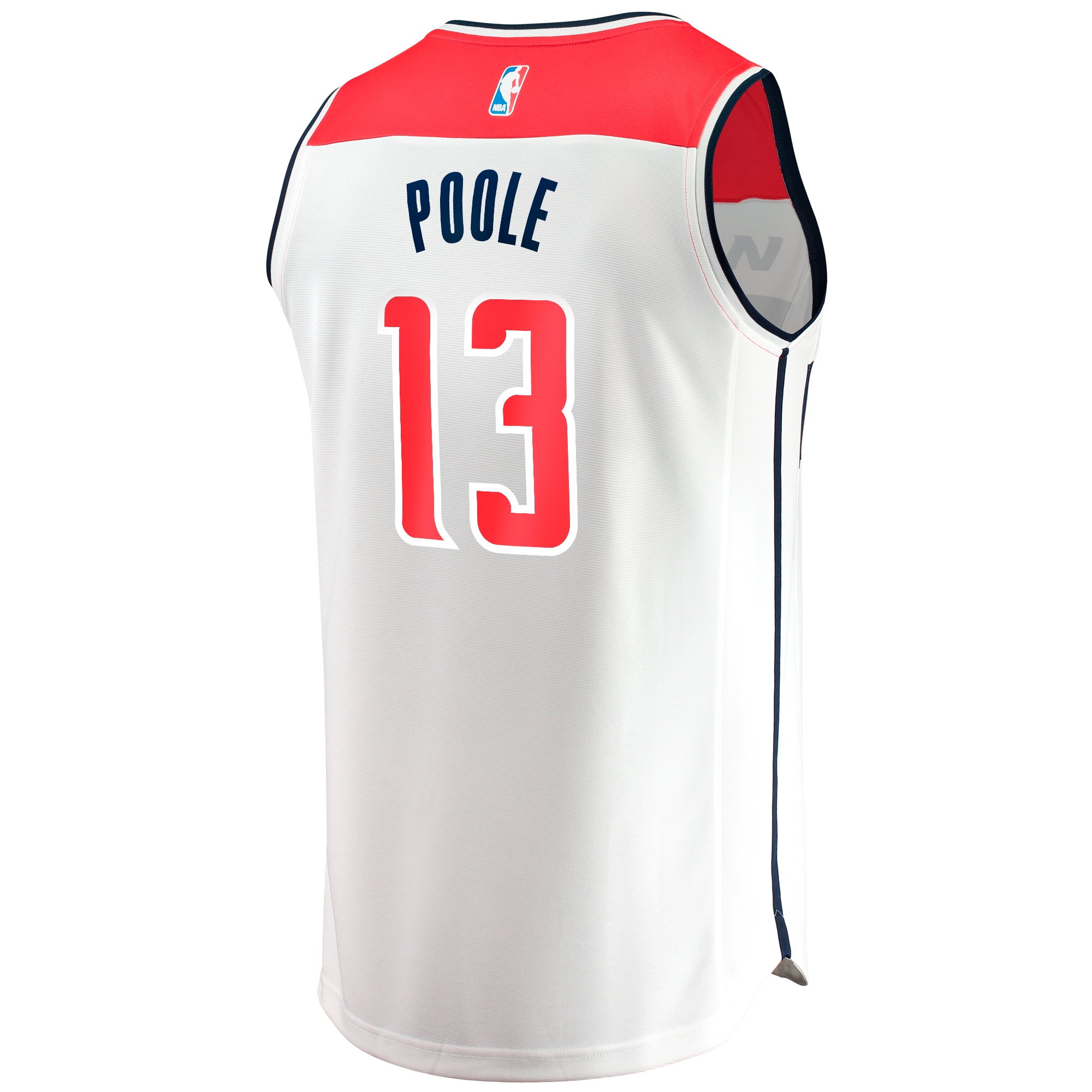Poole Washington Wizards  Youth Fast Break Player Jersey - Association Edition - White