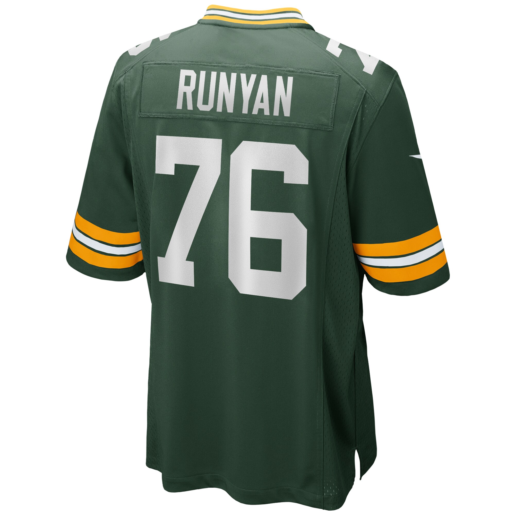 Jon Runyan Green Bay Packers  Player Game Jersey - Green