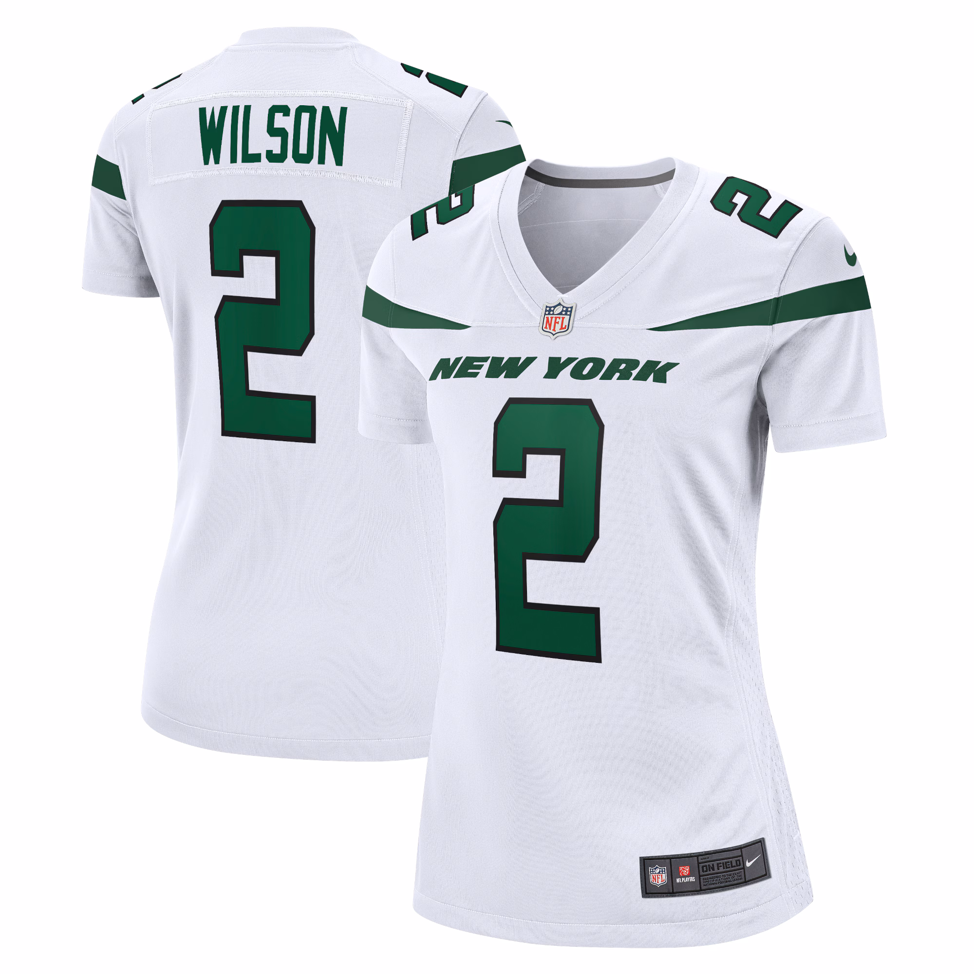 Zach Wilson New York Jets Women's Player Jersey - Green