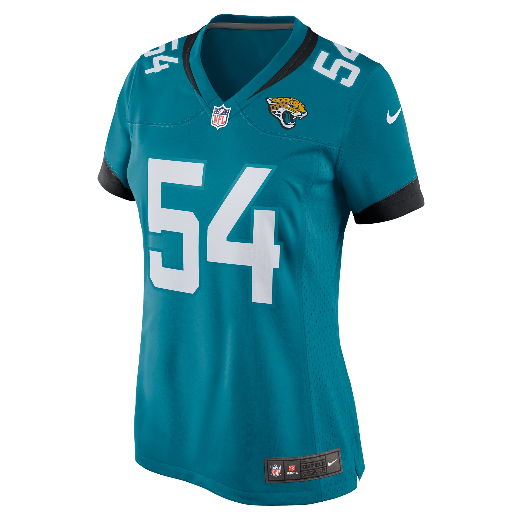 Taco Charlton Jacksonville Jaguars  Women's Home Game Player Jersey - Teal