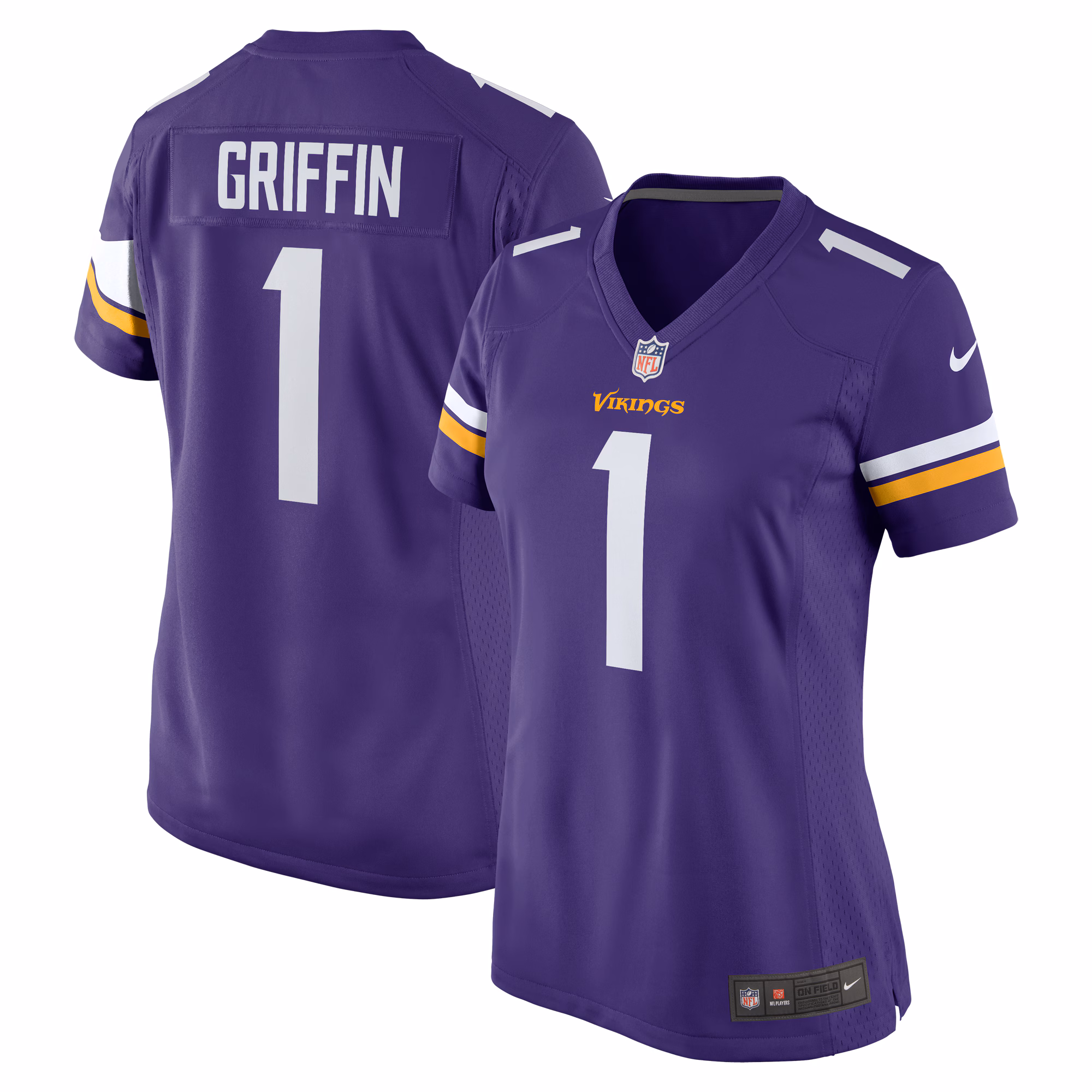 Shaquill Griffin Minnesota Vikings Women's Team Game Jersey -  Purple