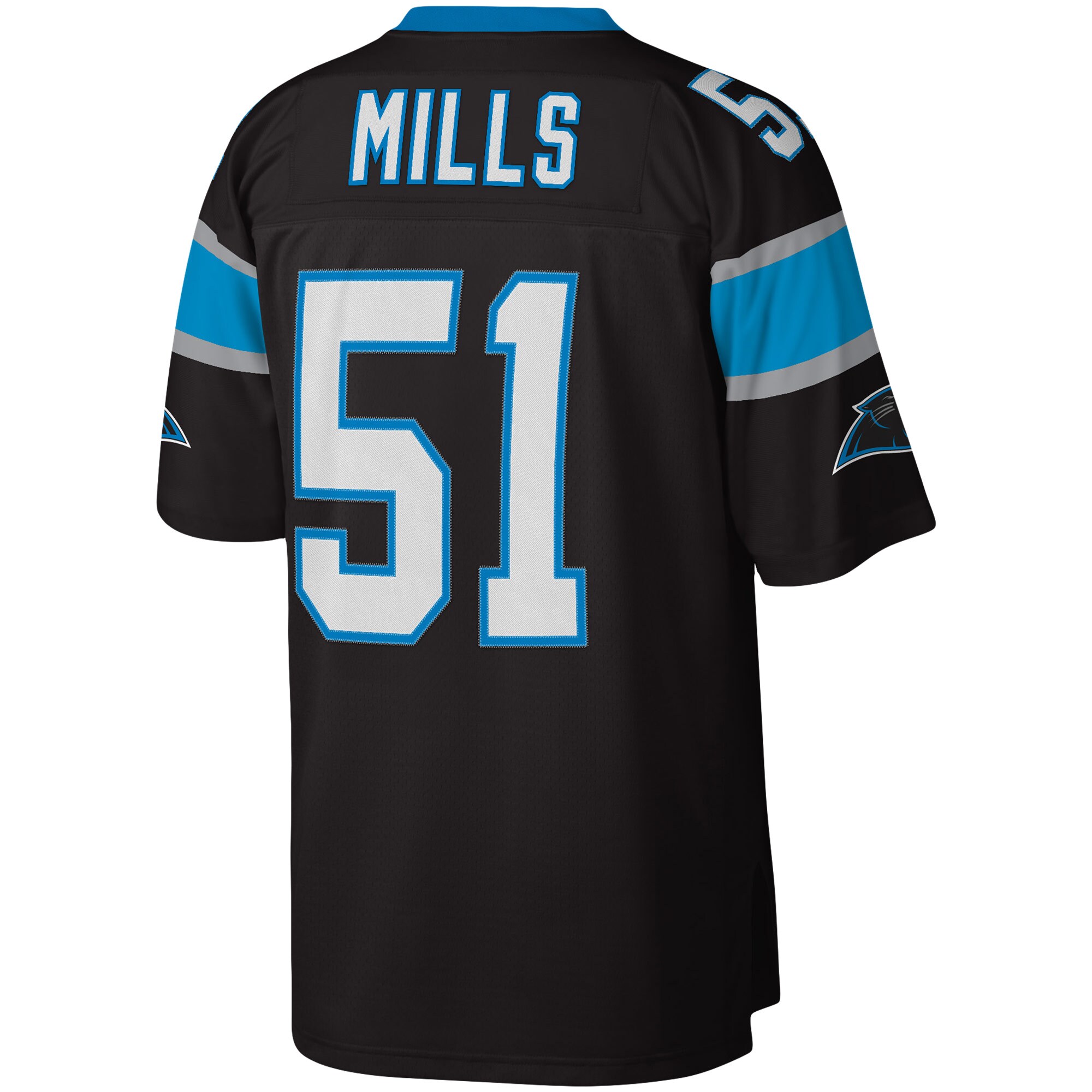 Sam Mills Carolina Panthers  Legacy Replica Jersey - Black