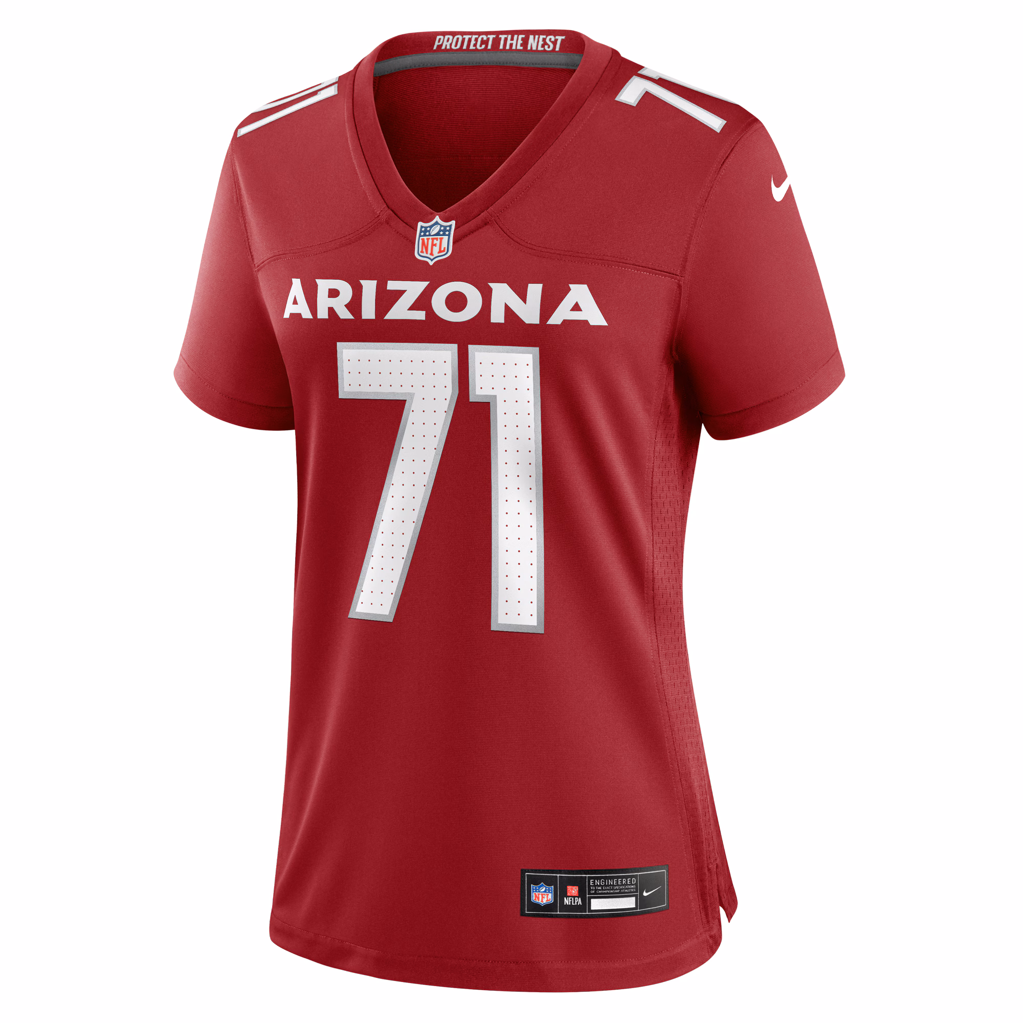 Dennis Daley Arizona Cardinals Women's Women's Team Color Jersey - Cardinal