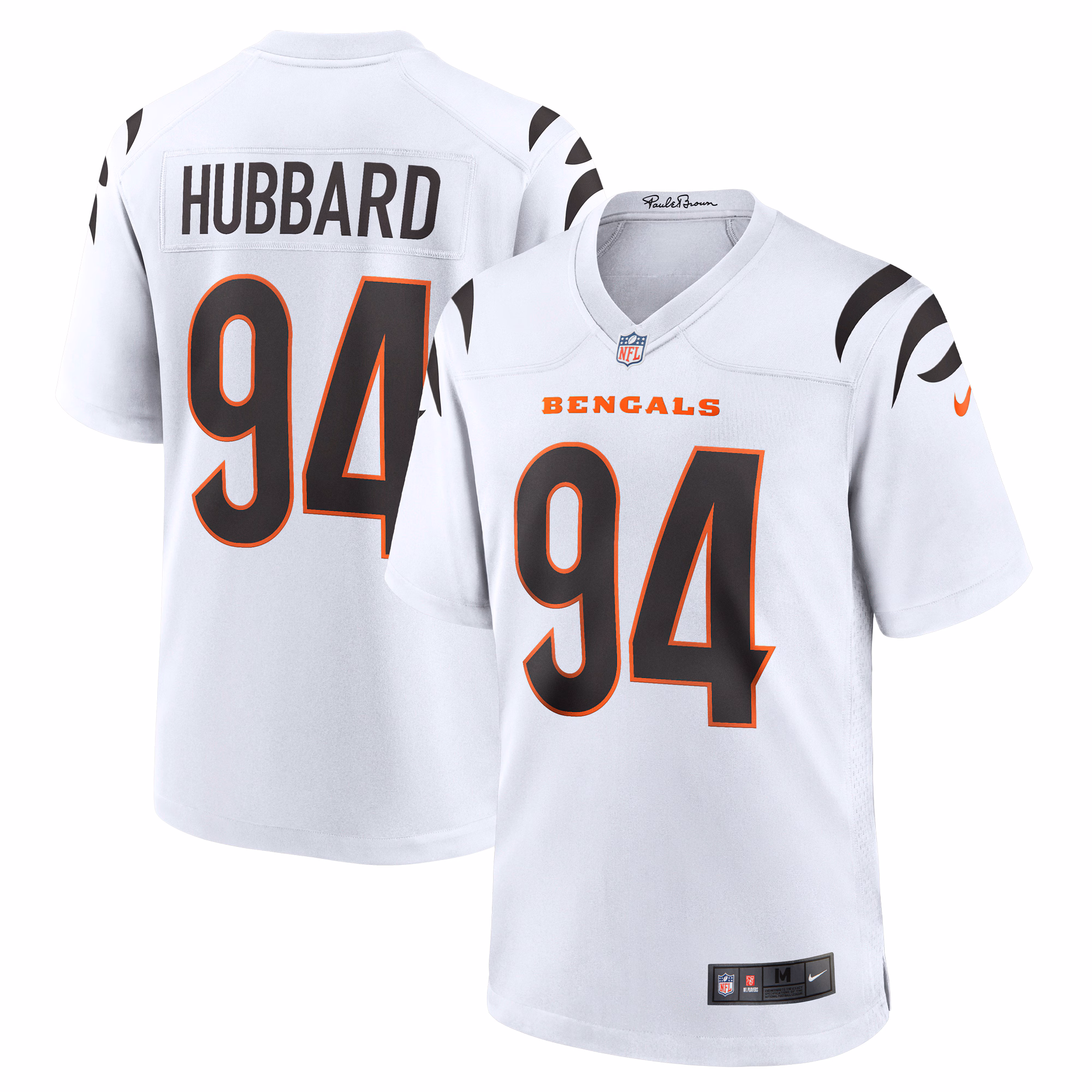 Sam Hubbard Cincinnati Bengals  Game Jersey - White