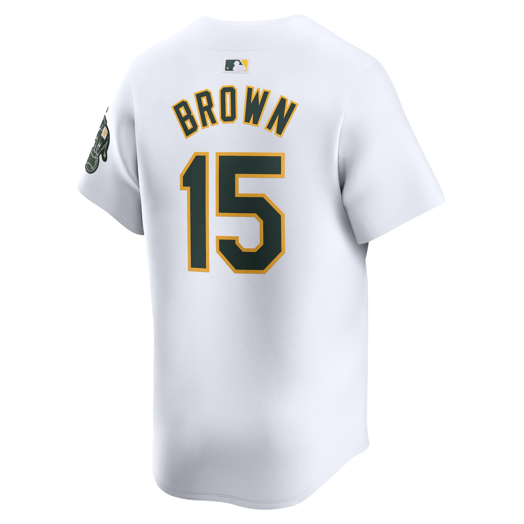 Men's Oakland Athletics Seth Brown  White Home Limited Player Jersey