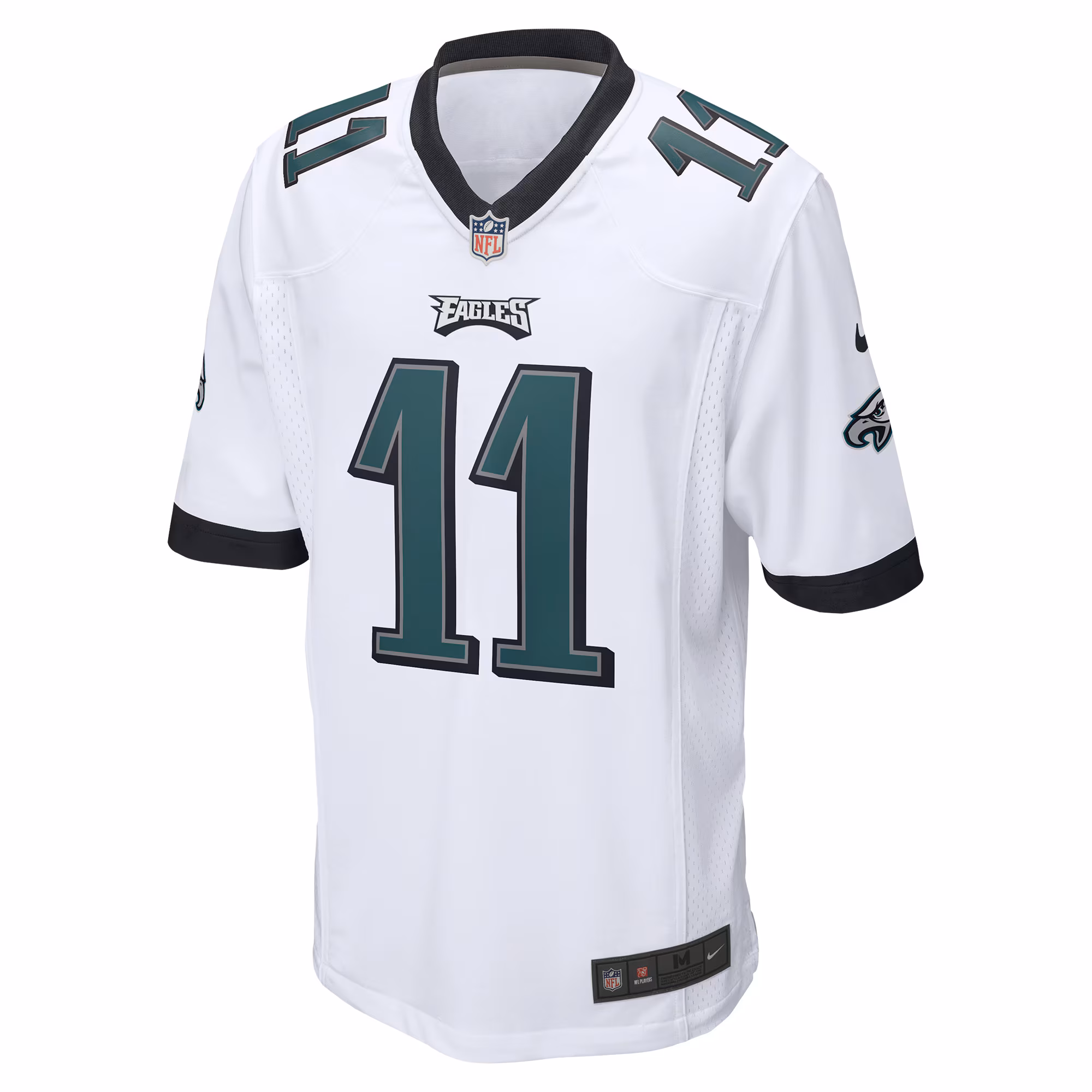 A.J. Brown Philadelphia Eagles #11 Game Jersey - White