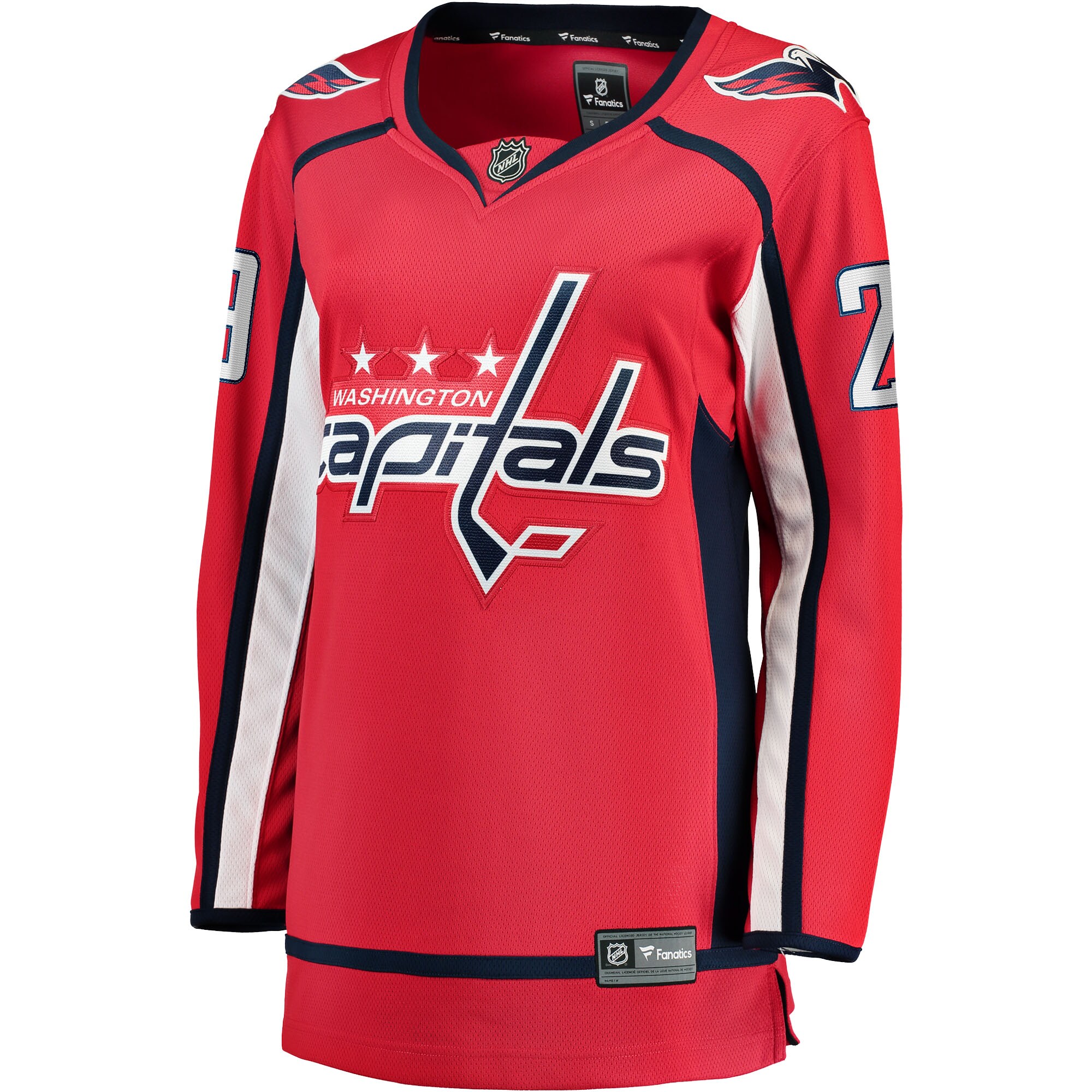 Hendrix Lapierre Washington Capitals Women's Home Breakaway Player Jersey - Red