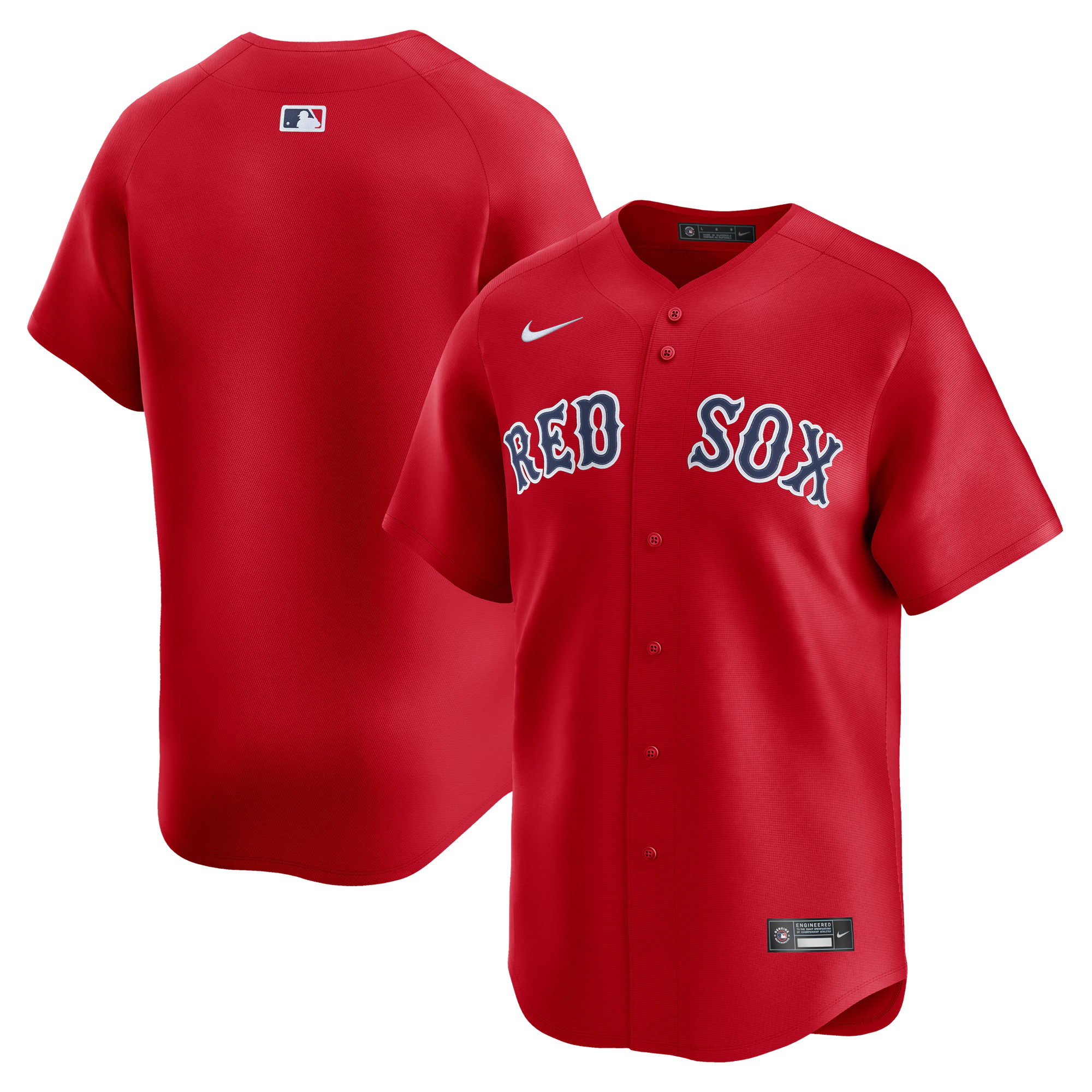 Men's Red Boston Red Sox Home Replica Team Jersey