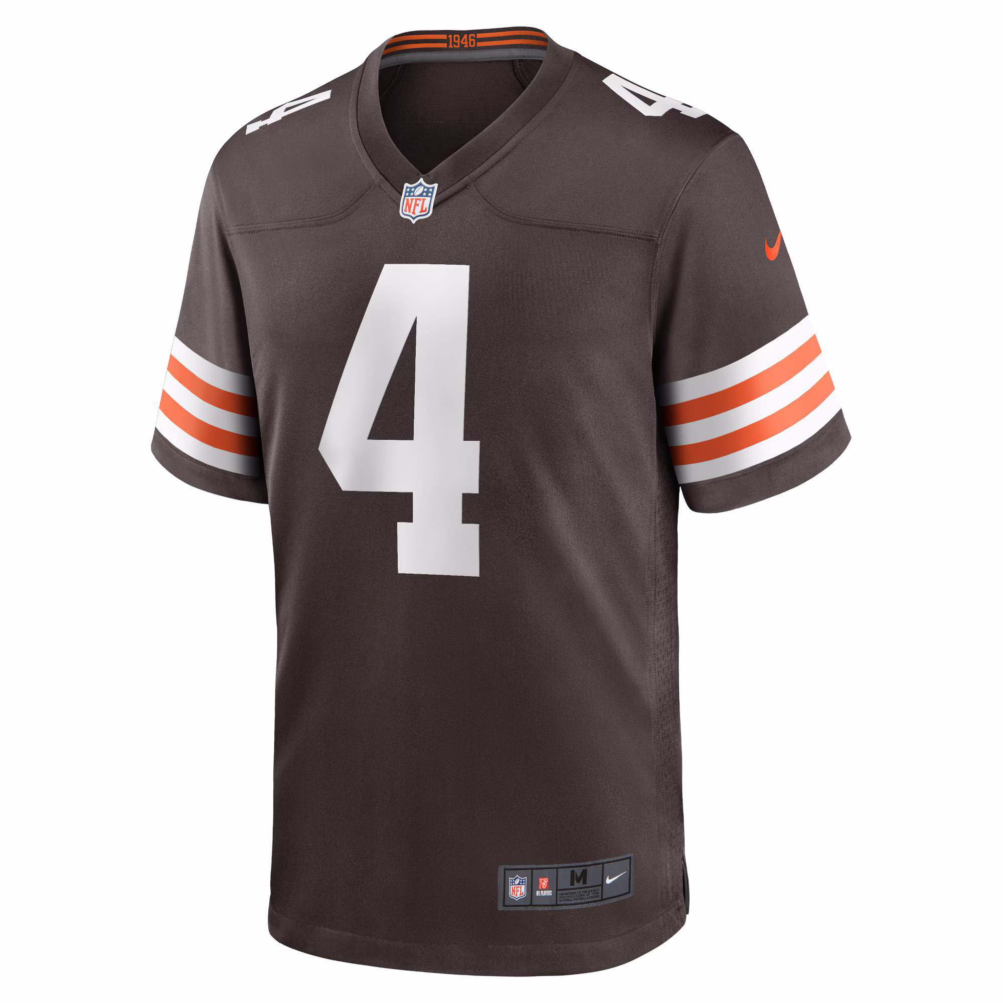 Deshaun Watson Cleveland Browns Game Jersey - Brown