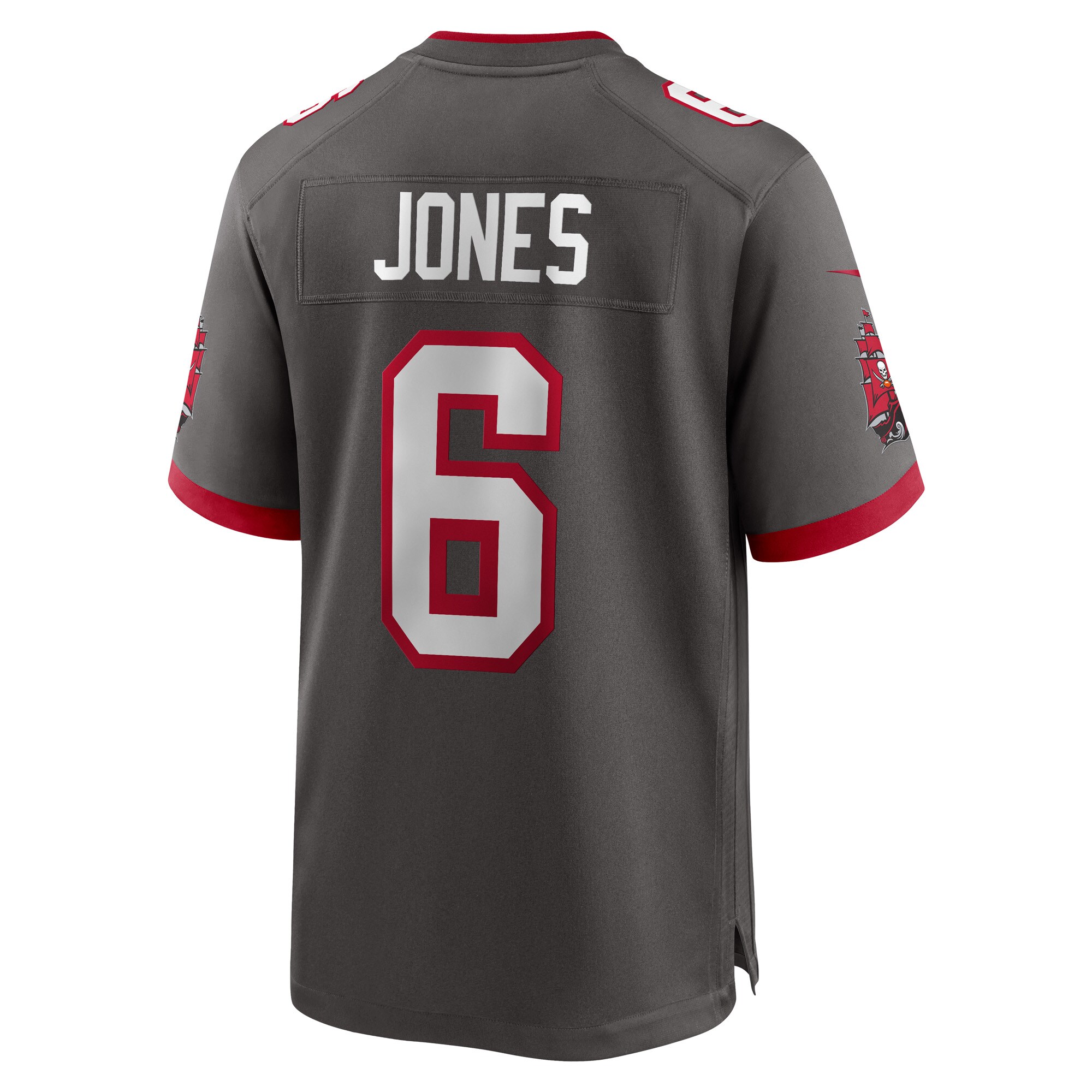 Julio Jones Tampa Bay Buccaneers  Player Game Jersey - Pewter