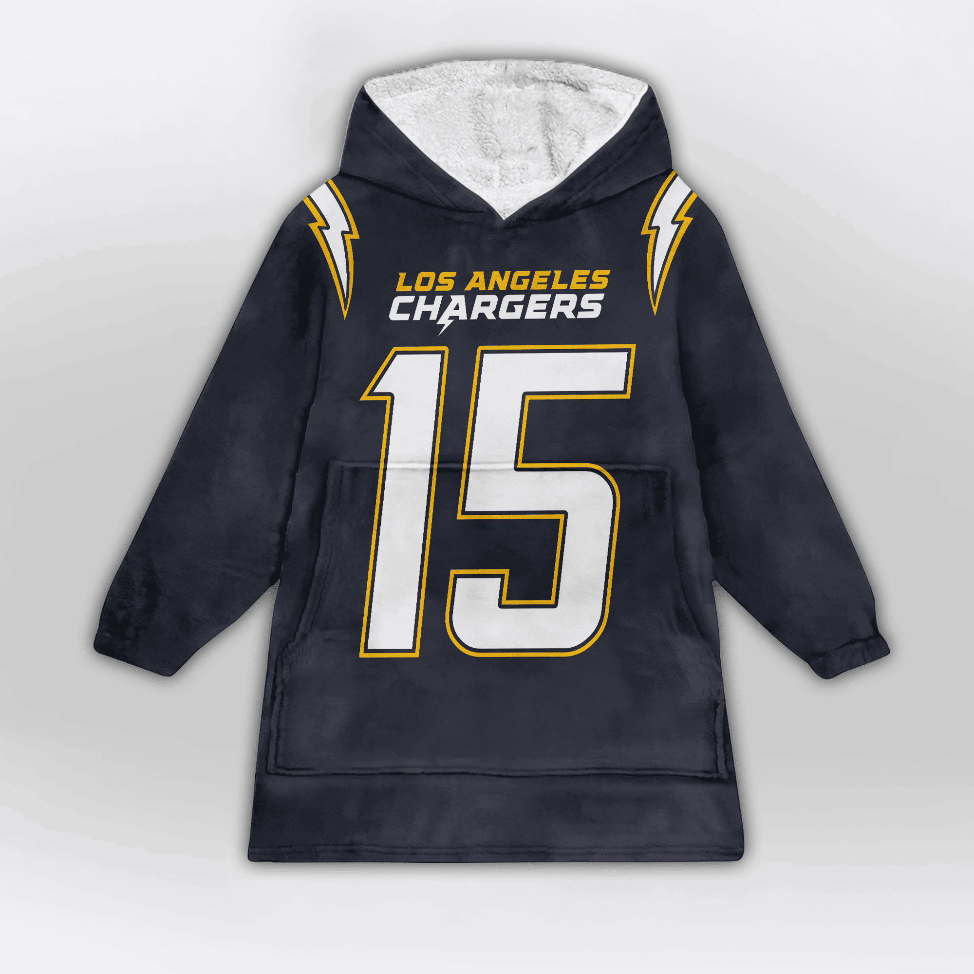 Kid 15 Los Angeles Football Unisex Blanket Hoodie