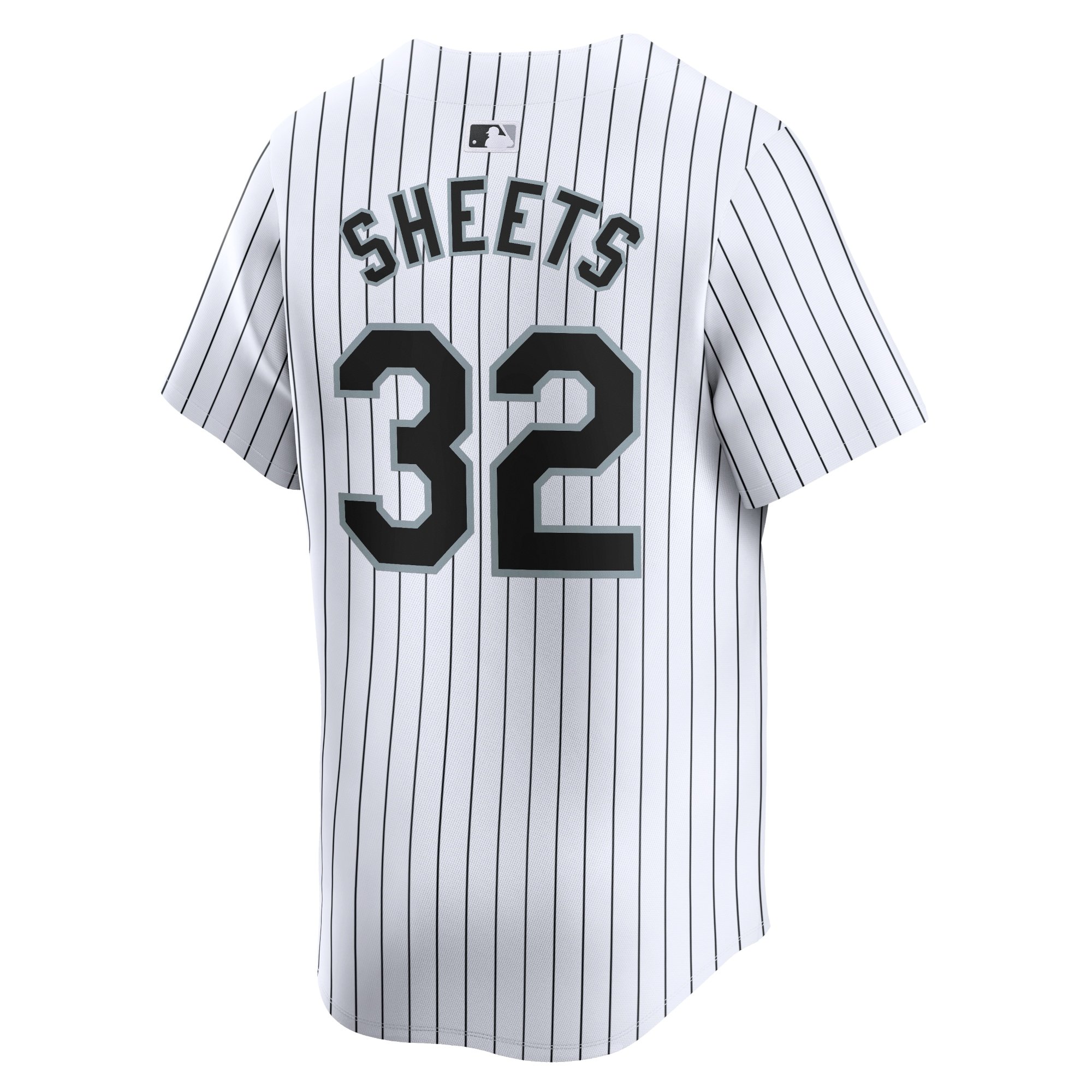 Men's Chicago White Sox Gavin Sheets  White Home Limited Player Jersey