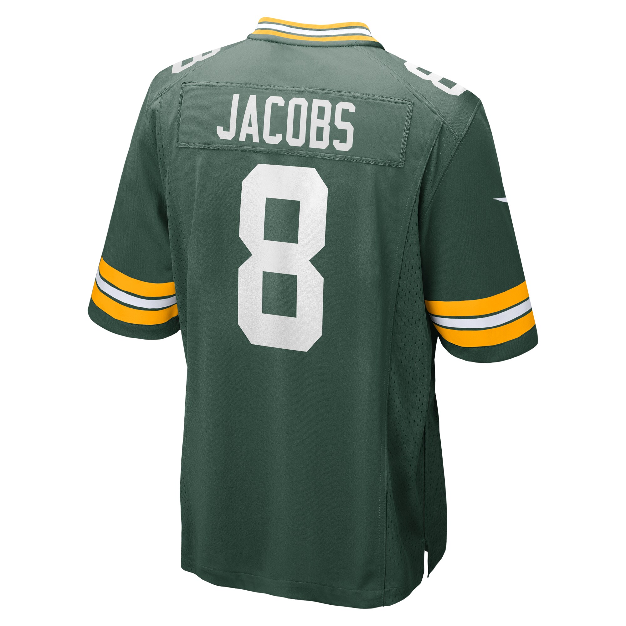 Josh Jacobs Green Bay Packers Team Game Jersey -  Green