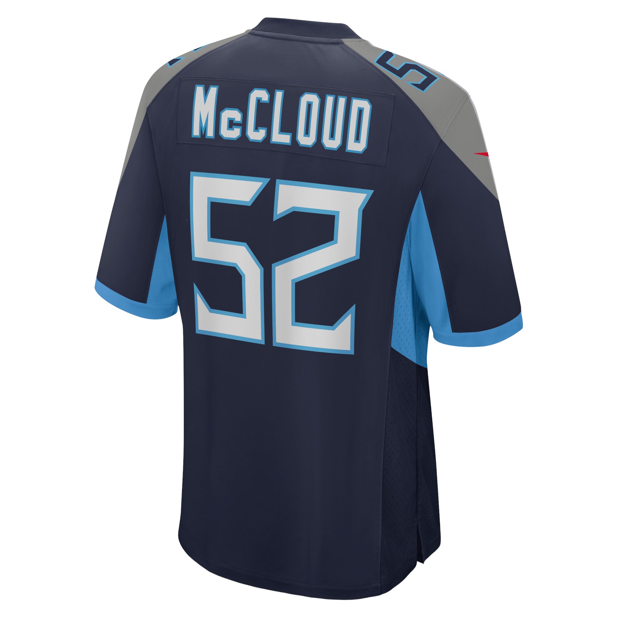 Zach McCloud Tennessee Titans  Home Game Player Jersey - Navy