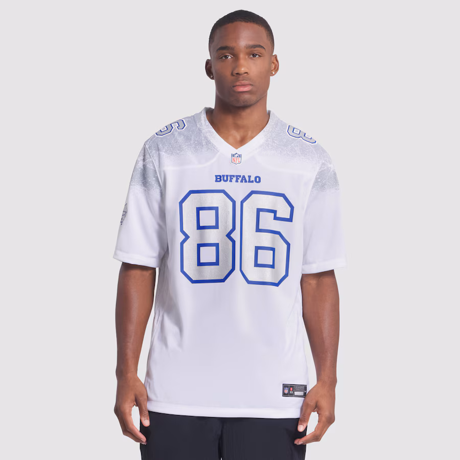 Dalton Kincaid #86 Buffalo Bills 2025 Rivalries Collection Game Jersey - White