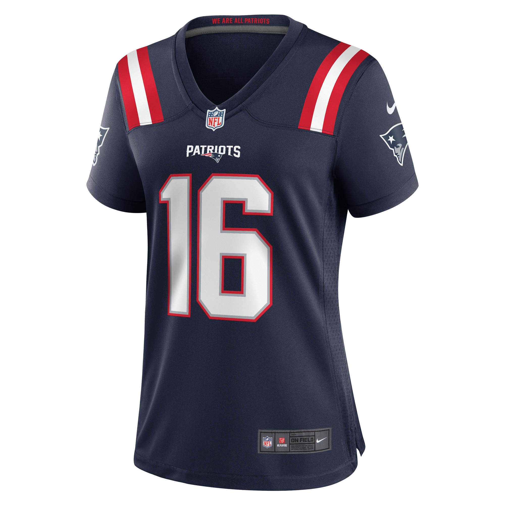 Malik Cunningham New England Patriots Women's Team Game Jersey -  Navy