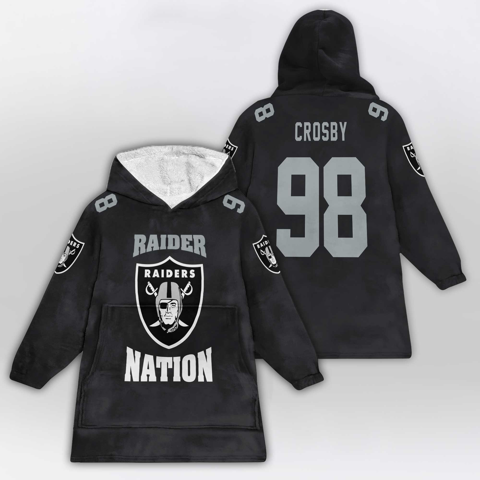 Las Vegas Football Unisex Blanket Hoodie