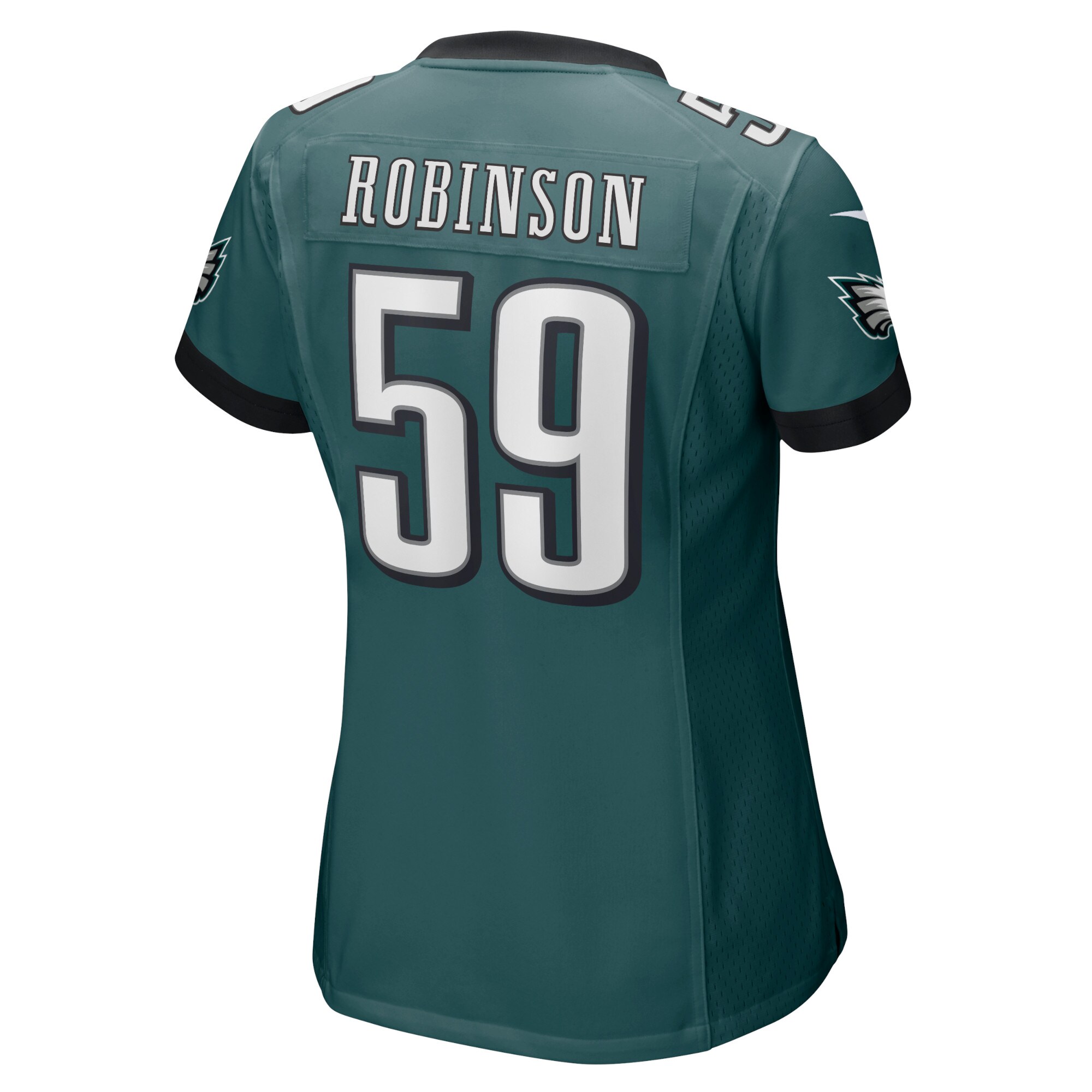 Janarius Robinson Philadelphia Eagles  Women's Home Game Player Jersey - Midnight Green