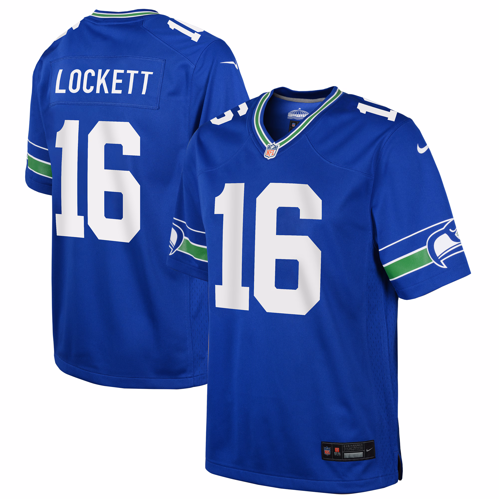 Tyler Lockett Seattle Seahawks Youth Game Jersey - Royal