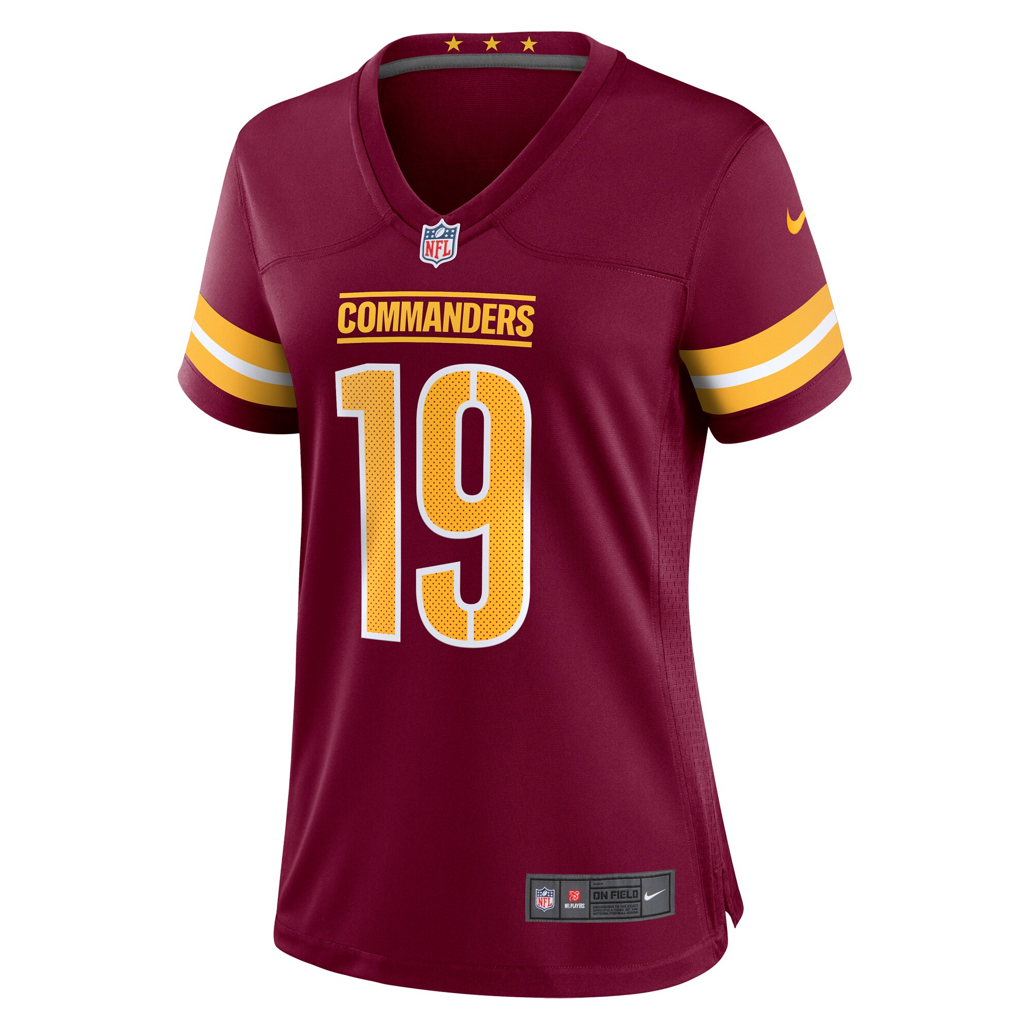 Marcus Kemp Washington Commanders  Women's Game Player Jersey - Burgundy