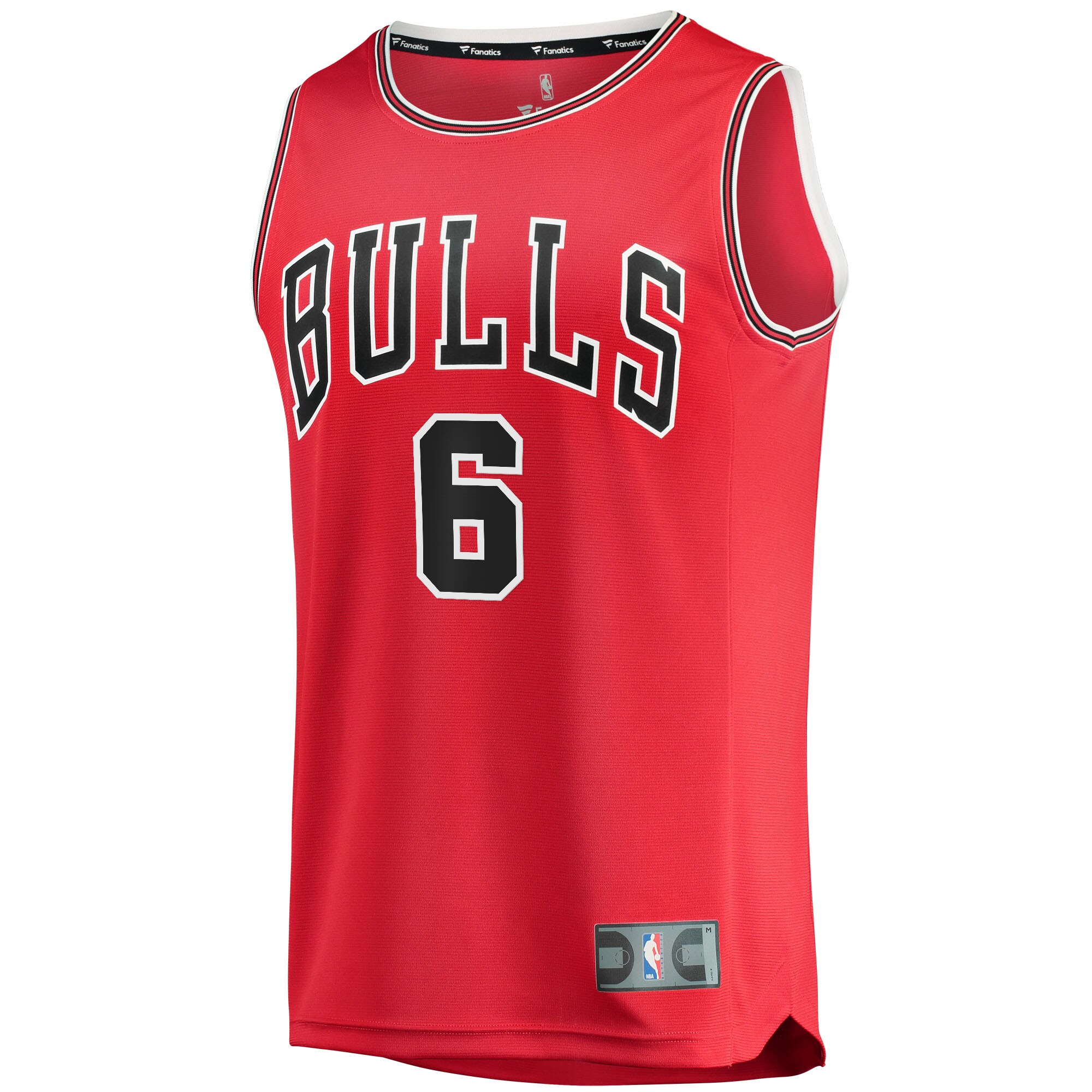Alex Caruso Chicago Bulls  2021/22 Fast Break Replica Jersey - Icon Edition - Red