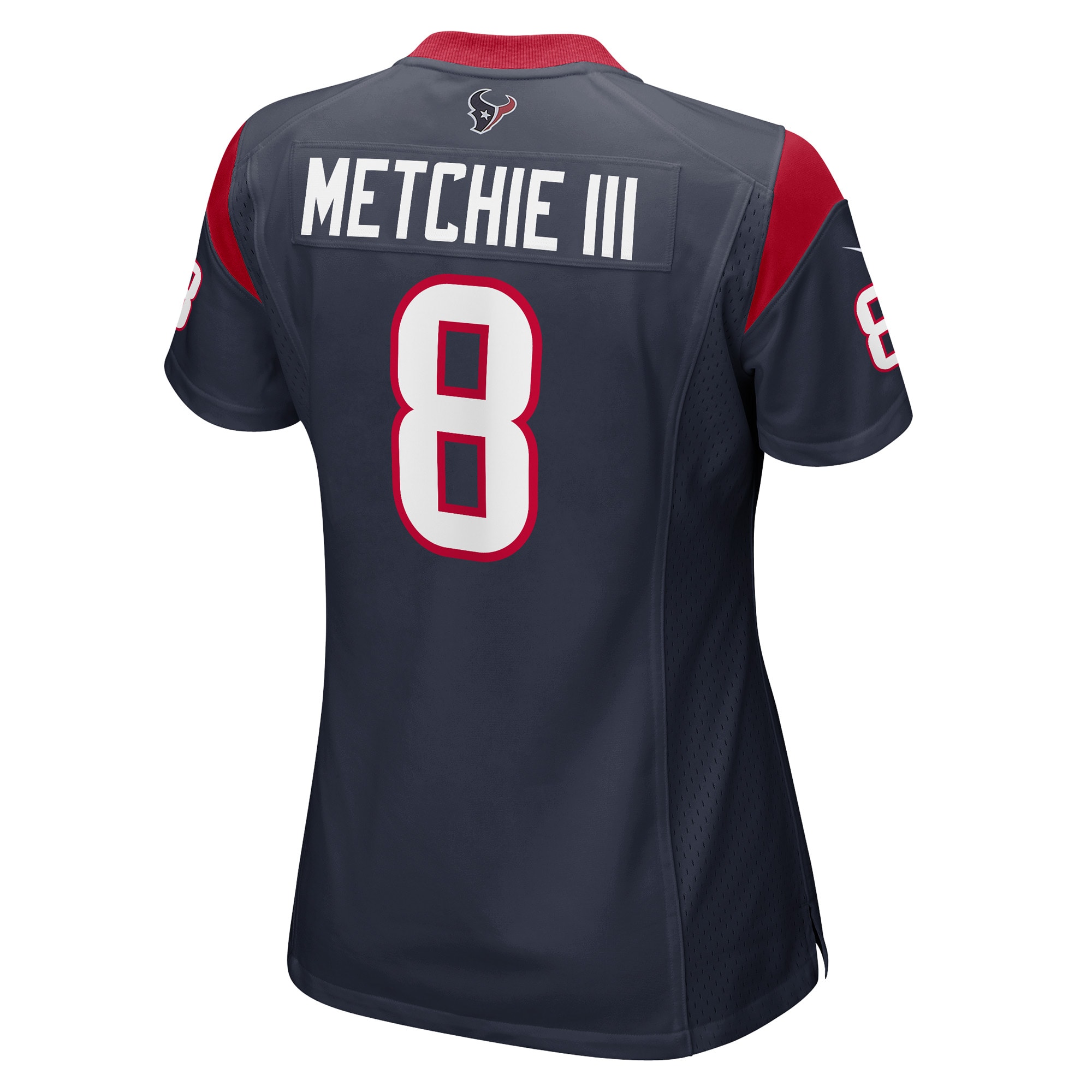 John Metchie III Houston Texans Women's Game Player Jersey - Navy