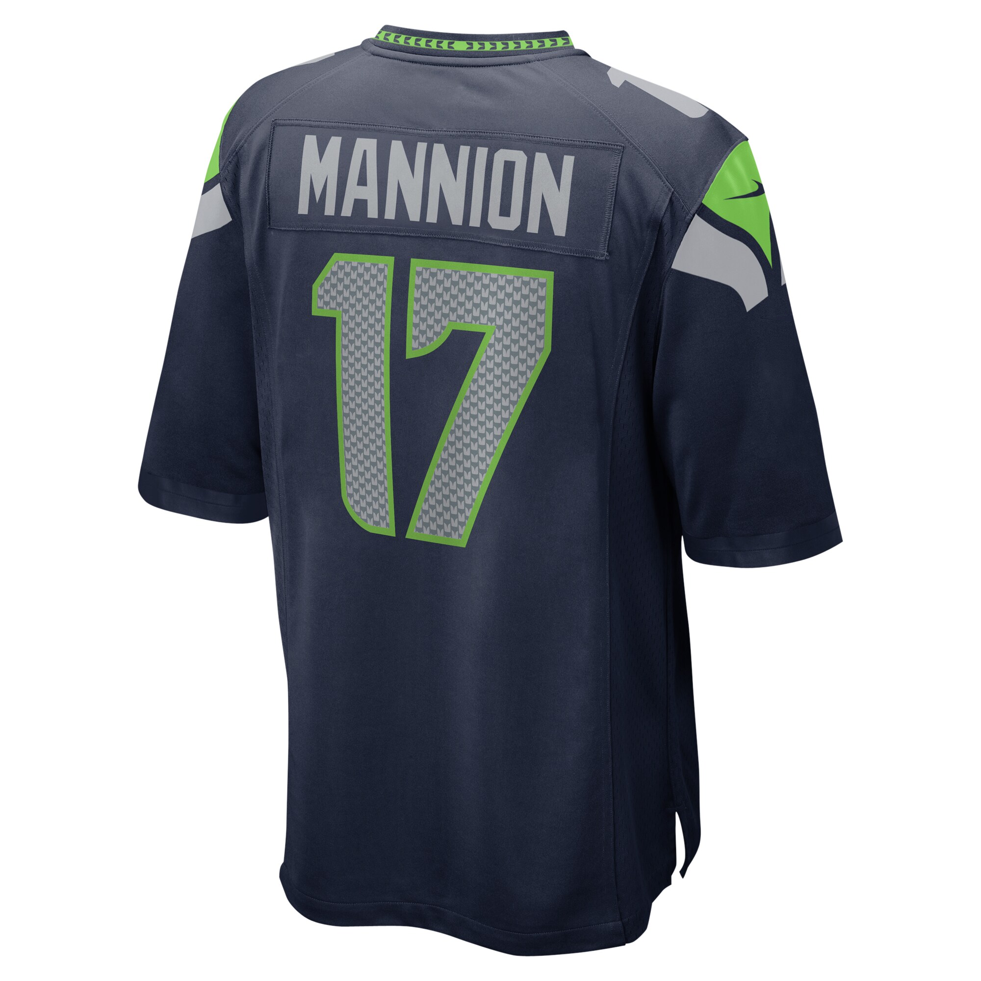 Sean Mannion Seattle Seahawks  Home Game Player Jersey - College Navy