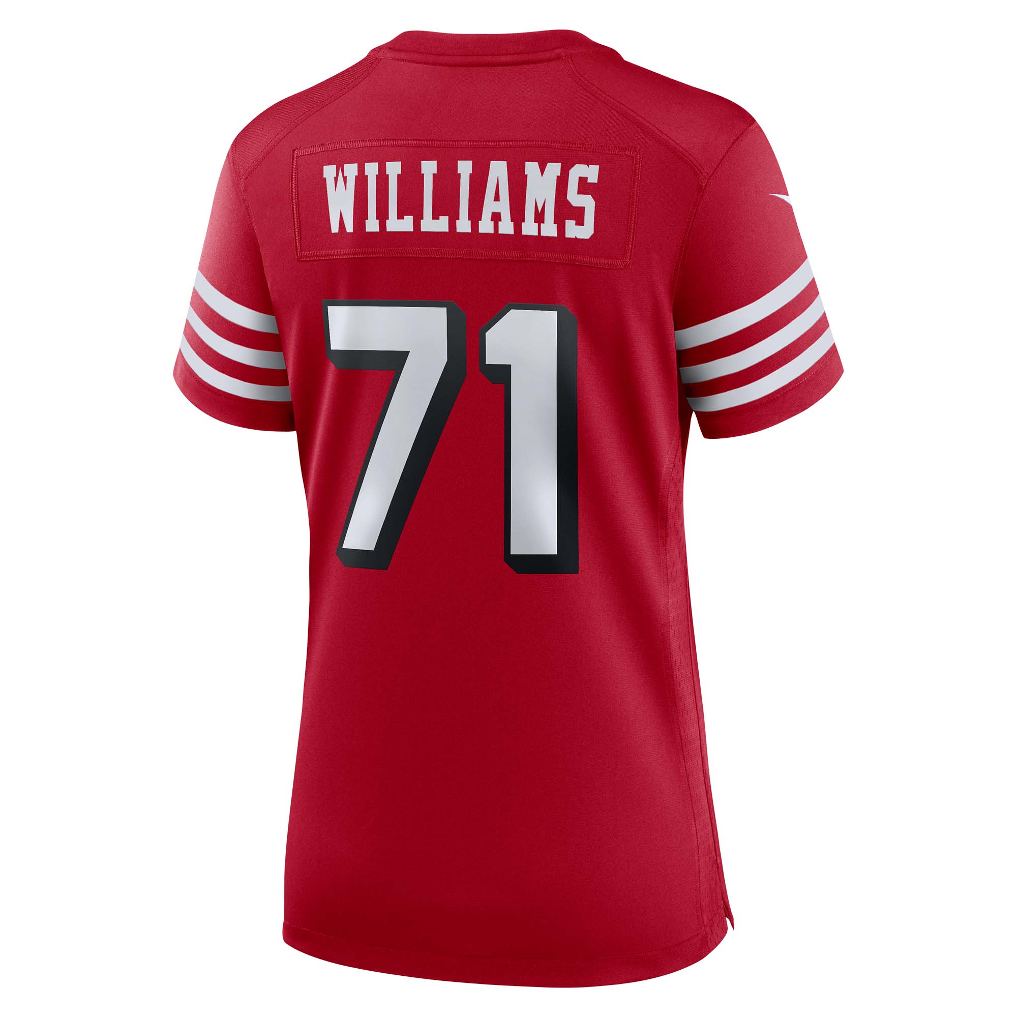 Trent Williams San Francisco 49ers  Women's Alternate Game Jersey - Scarlet
