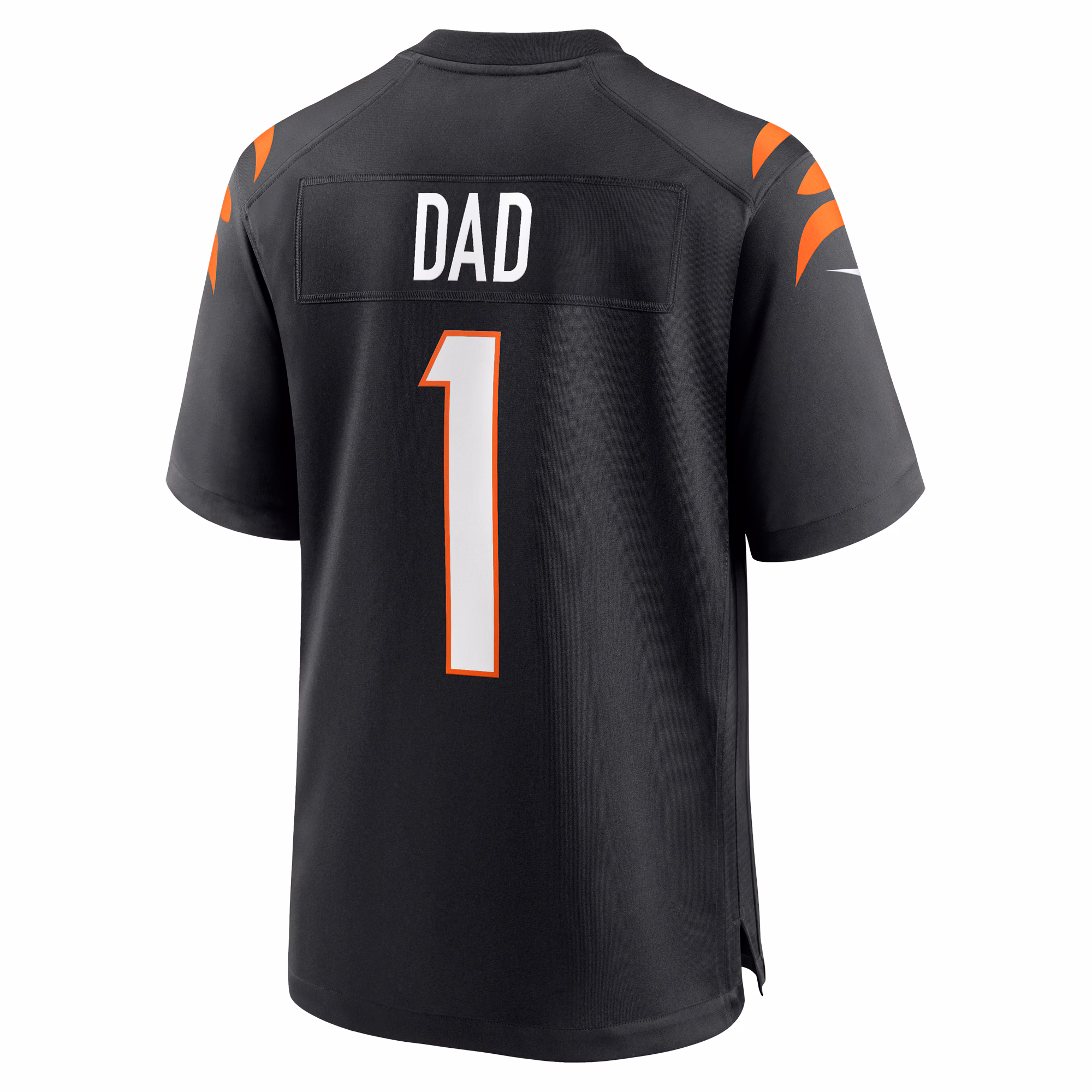 Number 1 Dad Cincinnati Bengals Game Jersey - Black