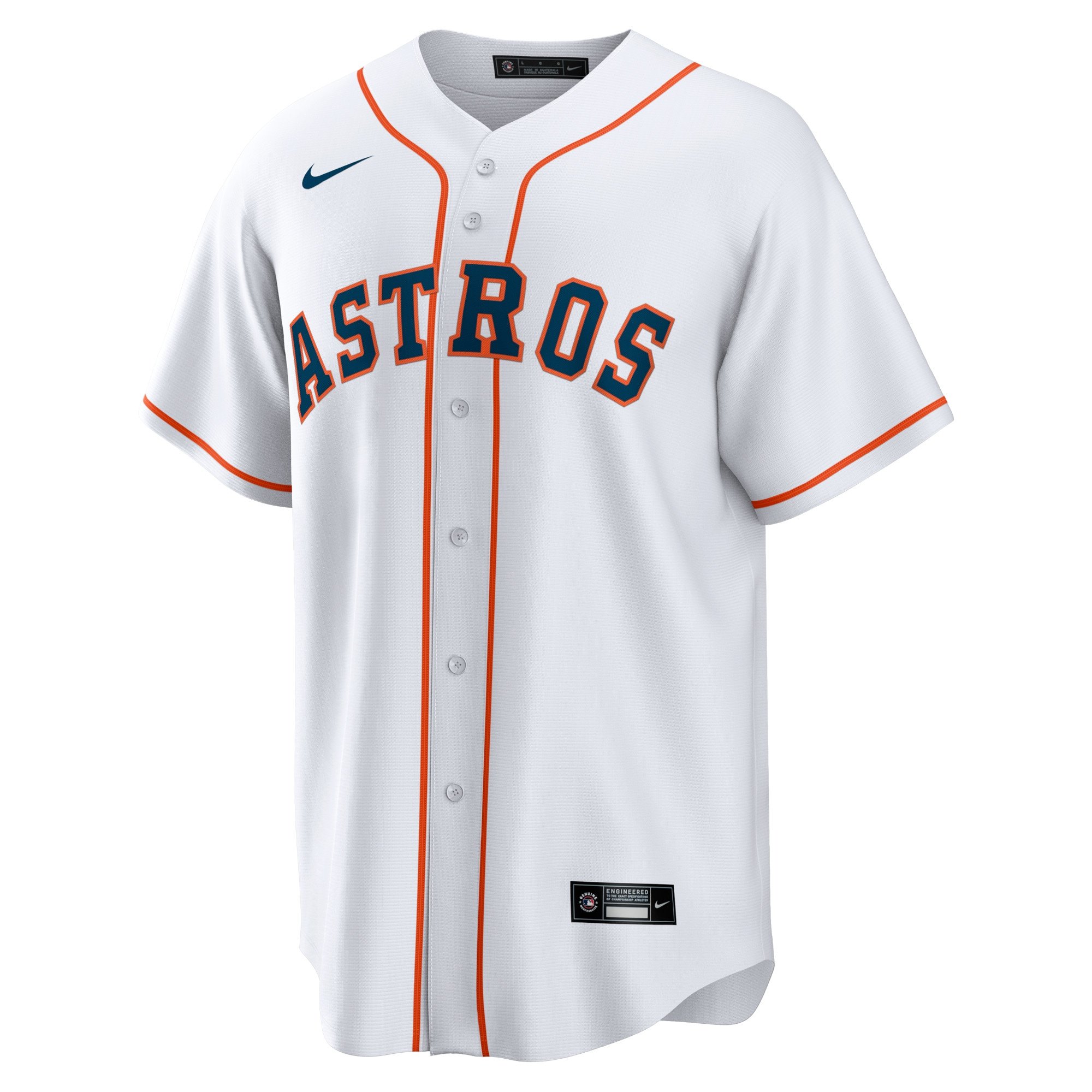 Men's Houston Astros Josh Hader  White Home Replica Player Jersey