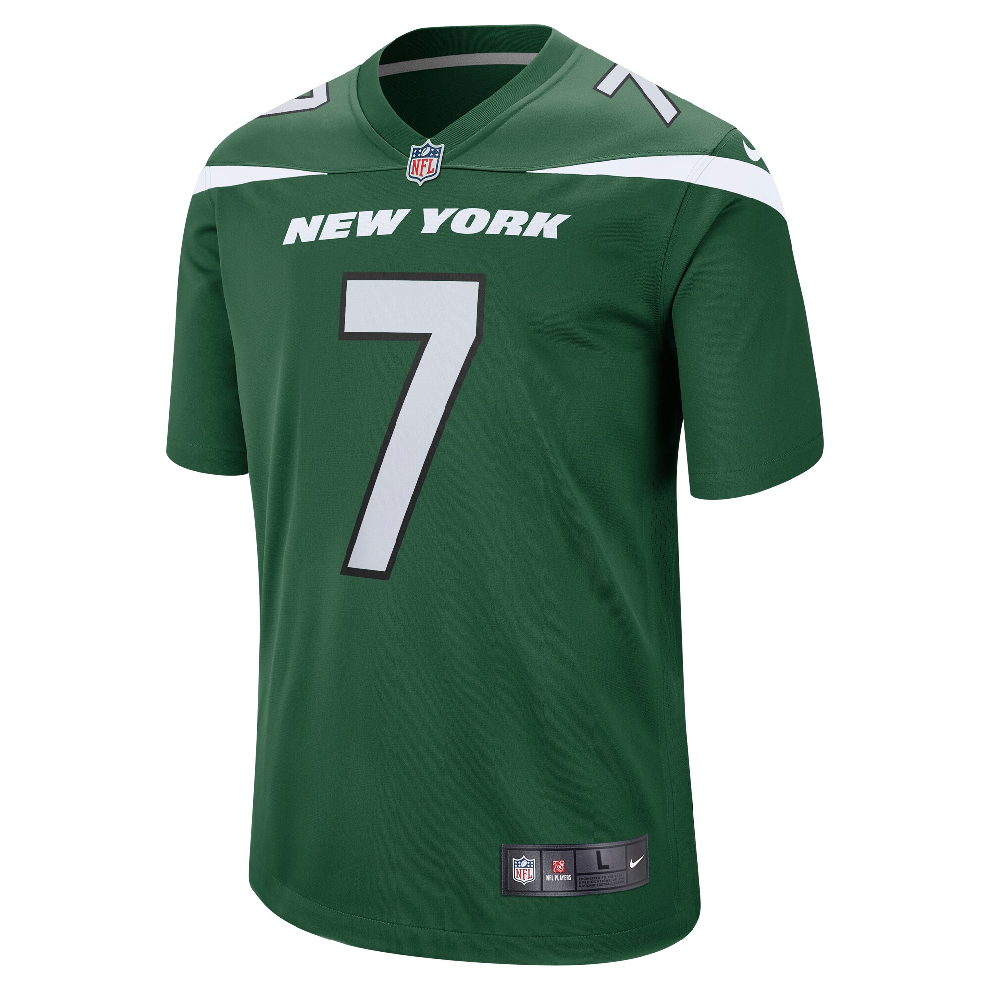 Tim Boyle New York Jets Game Jersey - Gotham Green