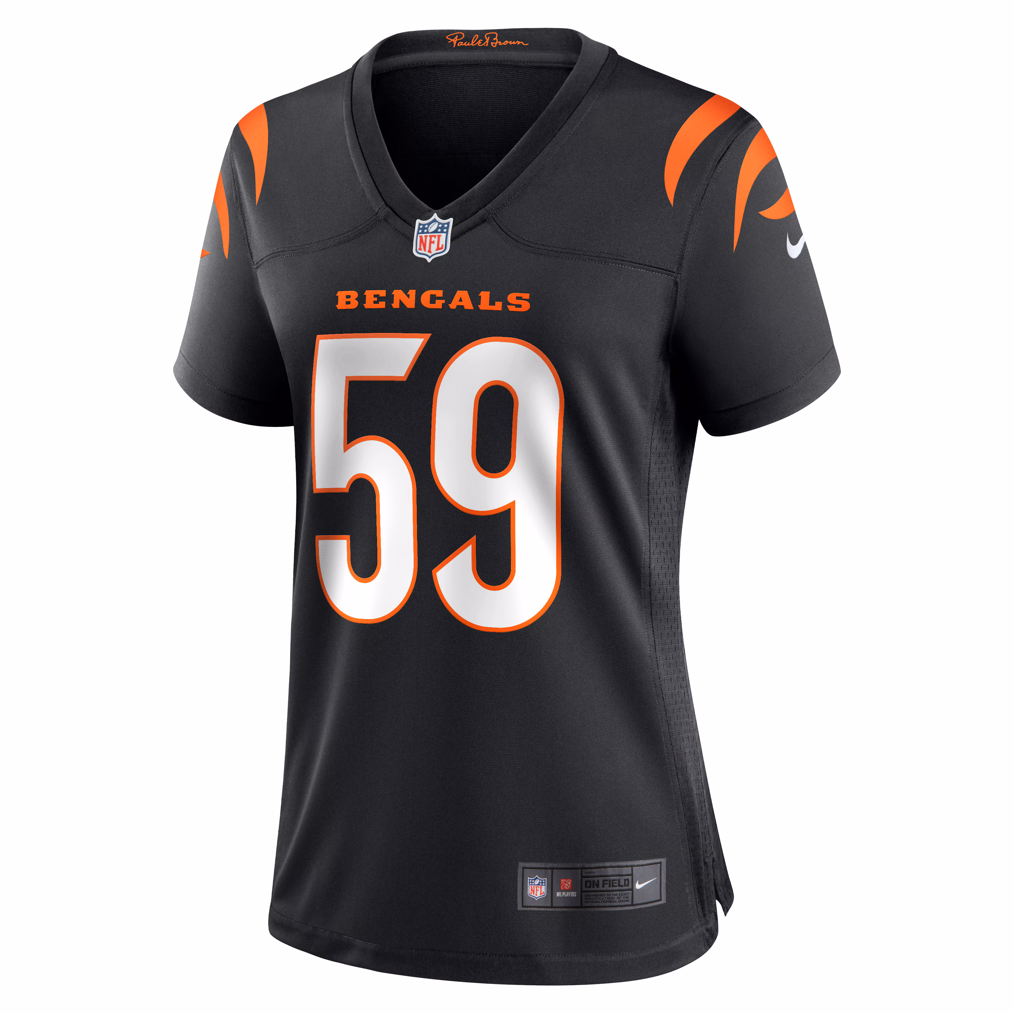 Akeem Davis-Gaither Cincinnati Bengals Women's Game Player Jersey - Black