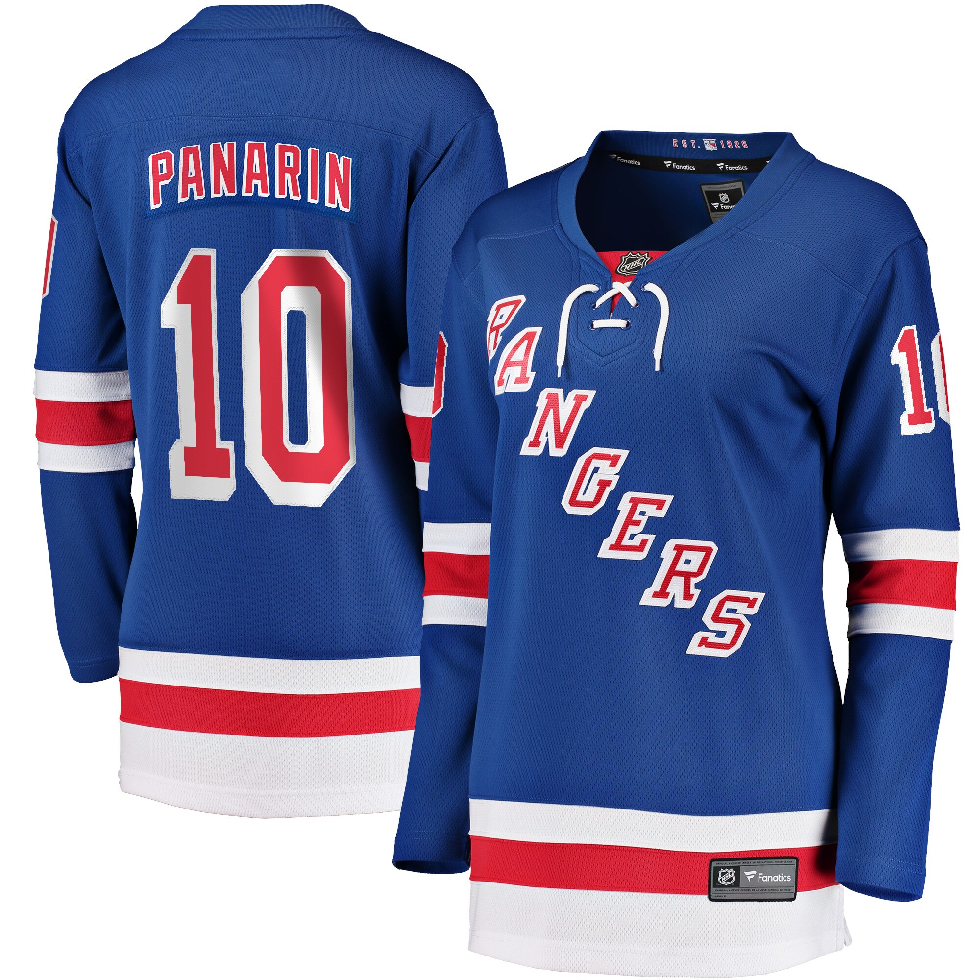 Artemi Panarin New York Rangers Women's Home Premier Breakaway Player Jersey - Blue