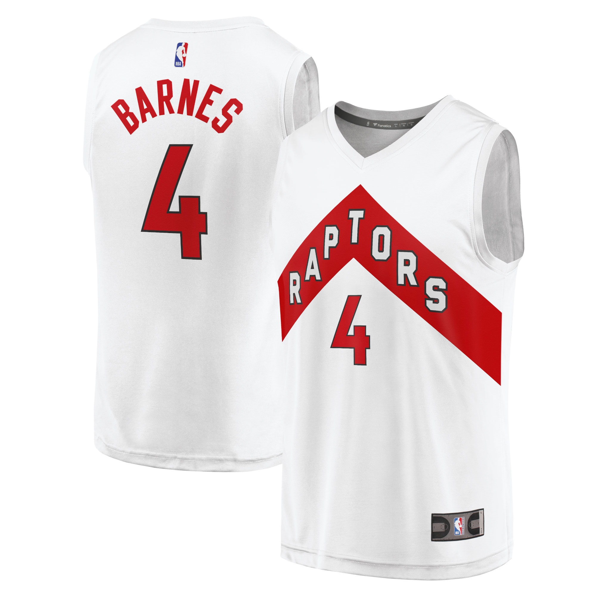 Scottie Barnes Toronto Raptors  Fast Break Replica Jersey - Association Edition - White