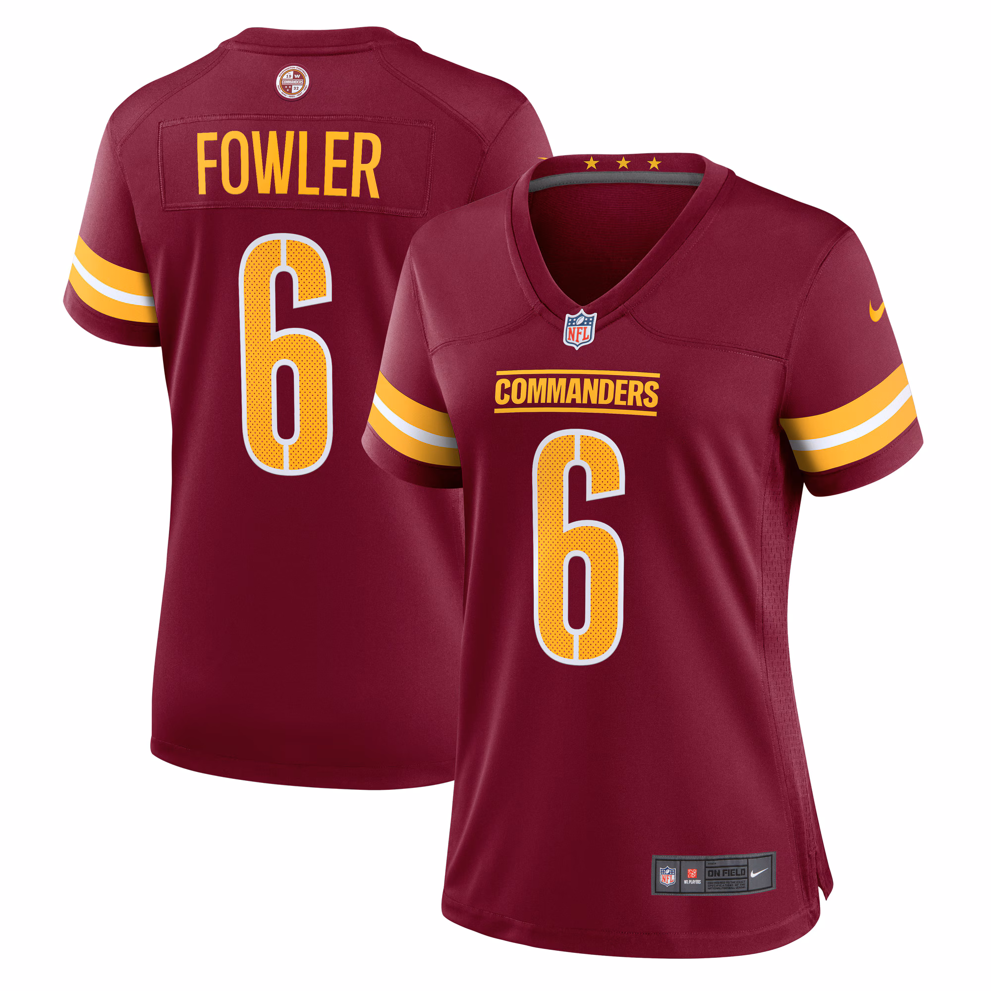 Dante Fowler Jr. Washington Commanders Women's Game Jersey -  Burgundy